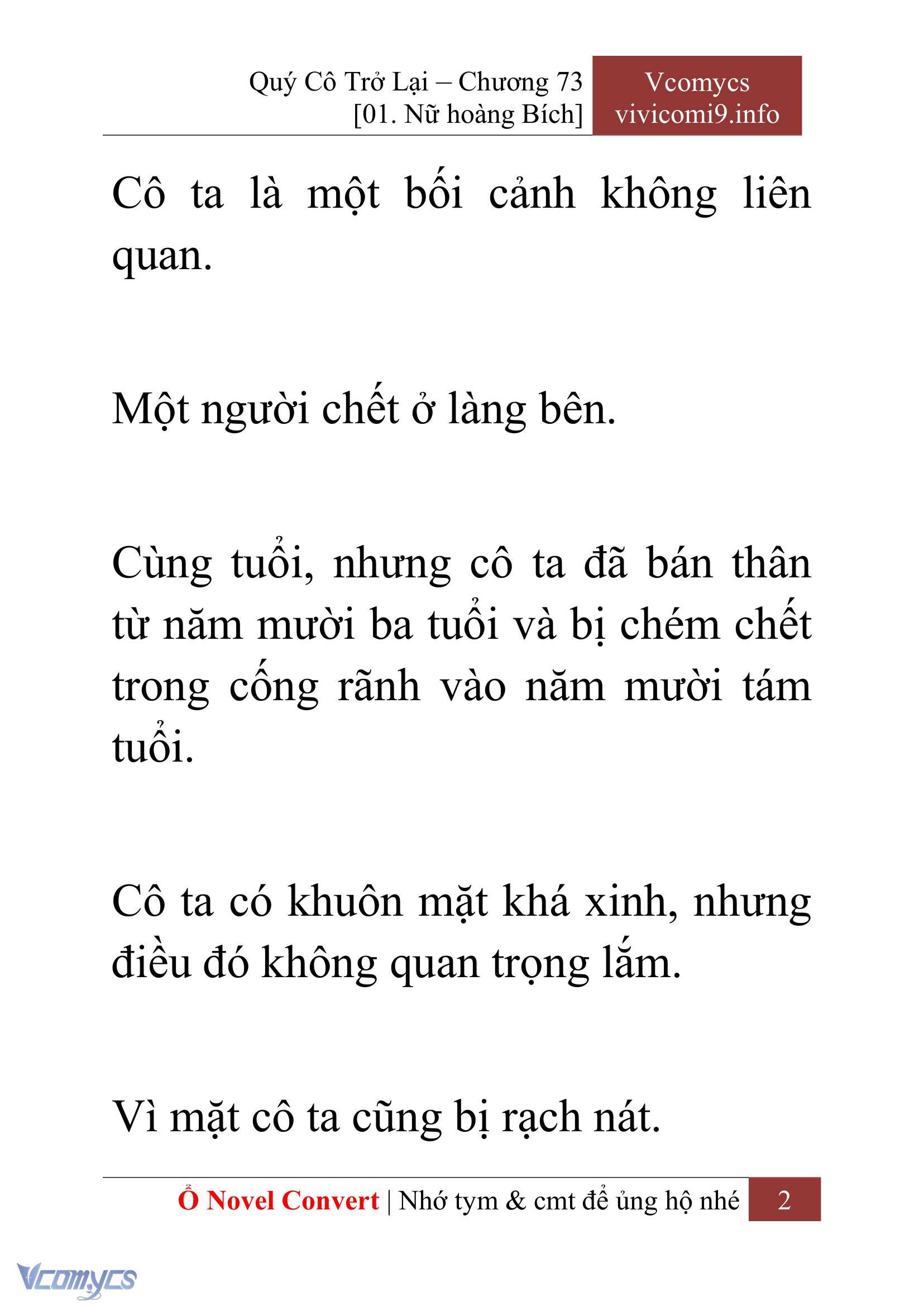 [Novel] Quý Cô Trở Lại Chapter 73 - Trang 5
