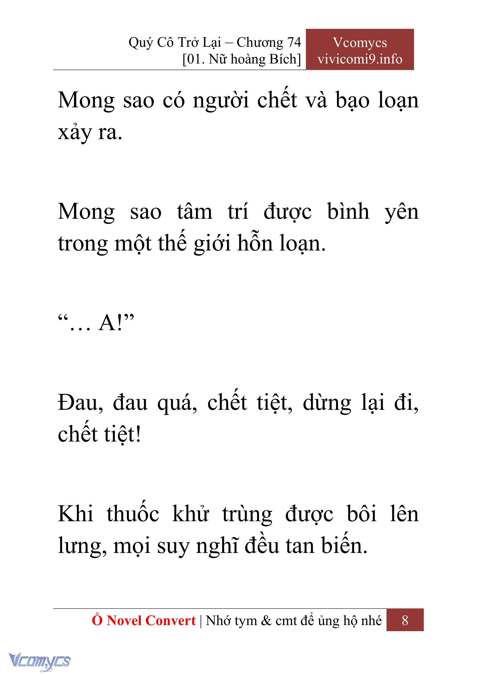 [Novel] Quý Cô Trở Lại Chapter 74 - Trang 11