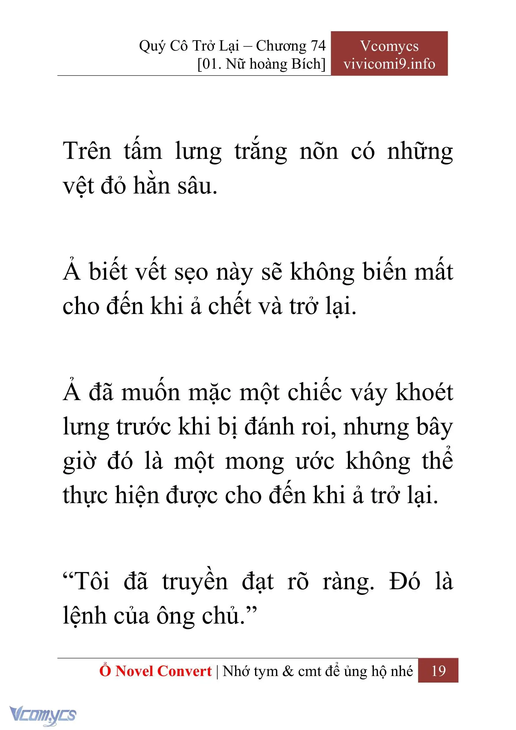 [Novel] Quý Cô Trở Lại Chapter 74 - Trang 22