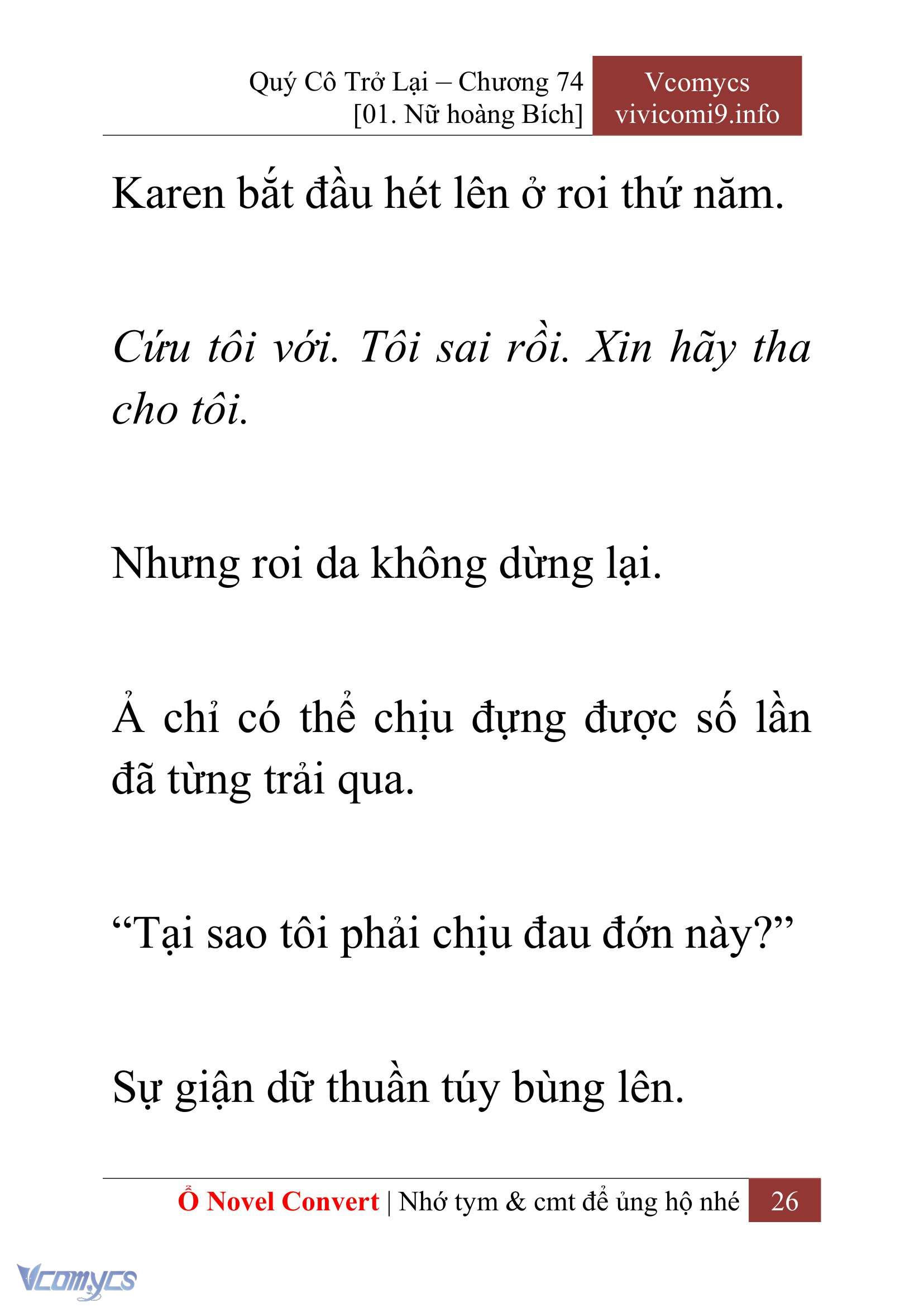 [Novel] Quý Cô Trở Lại Chapter 74 - Trang 29