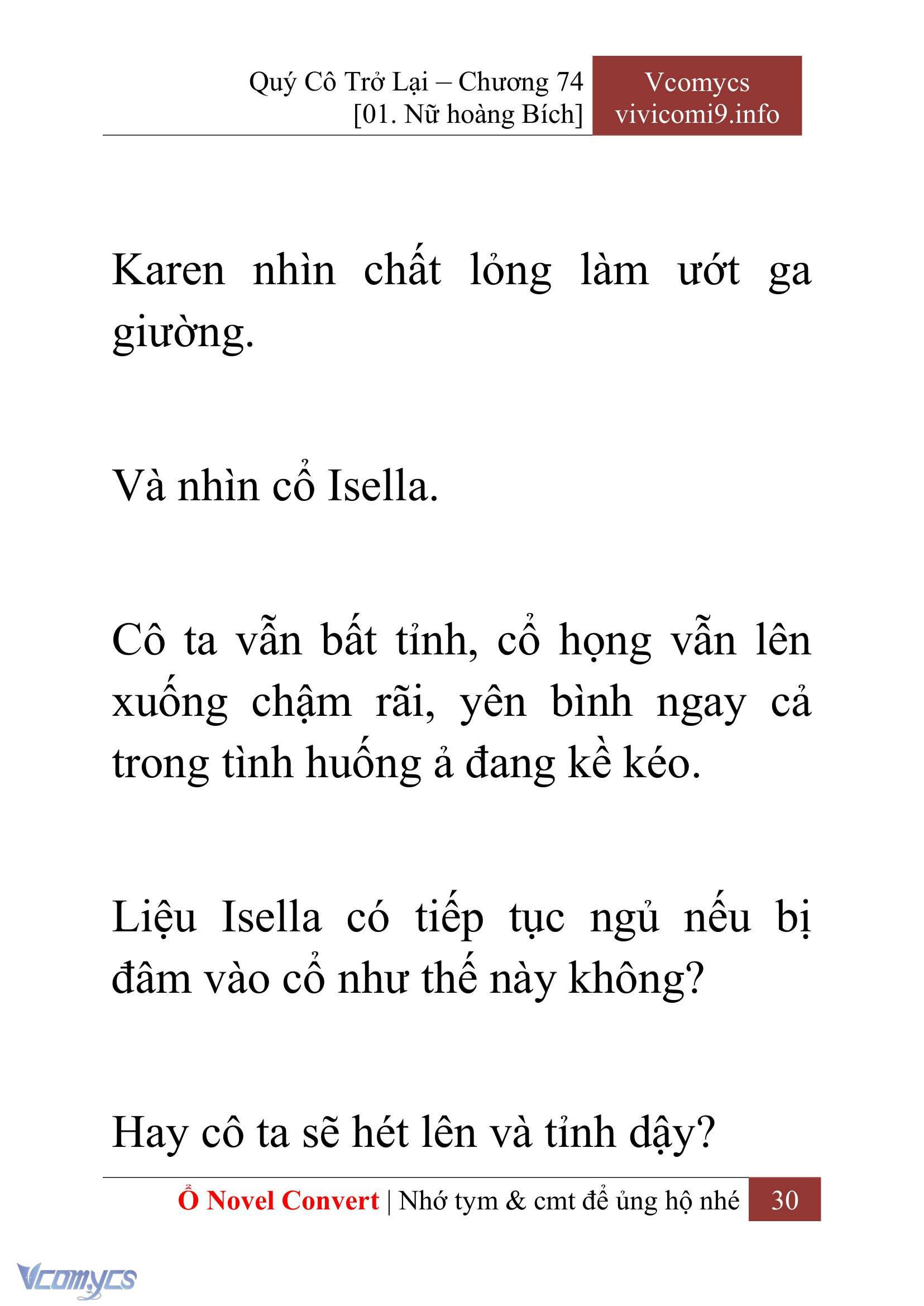 [Novel] Quý Cô Trở Lại Chapter 74 - Trang 33
