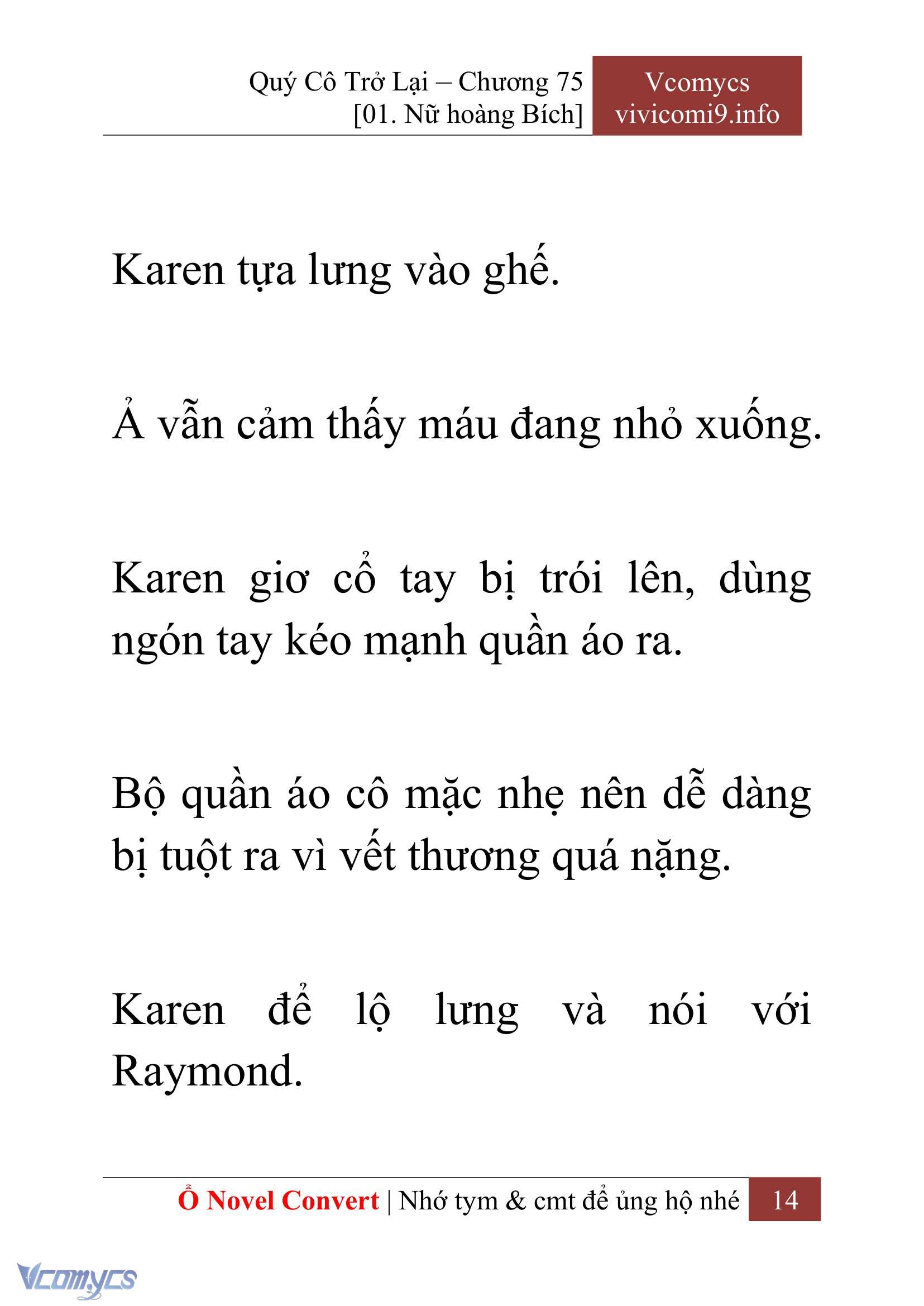 [Novel] Quý Cô Trở Lại Chapter 75 - Trang 17
