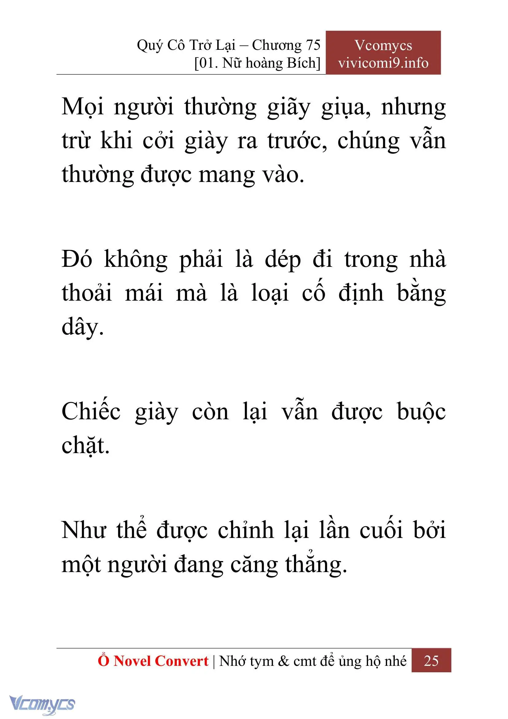 [Novel] Quý Cô Trở Lại Chapter 75 - Trang 28
