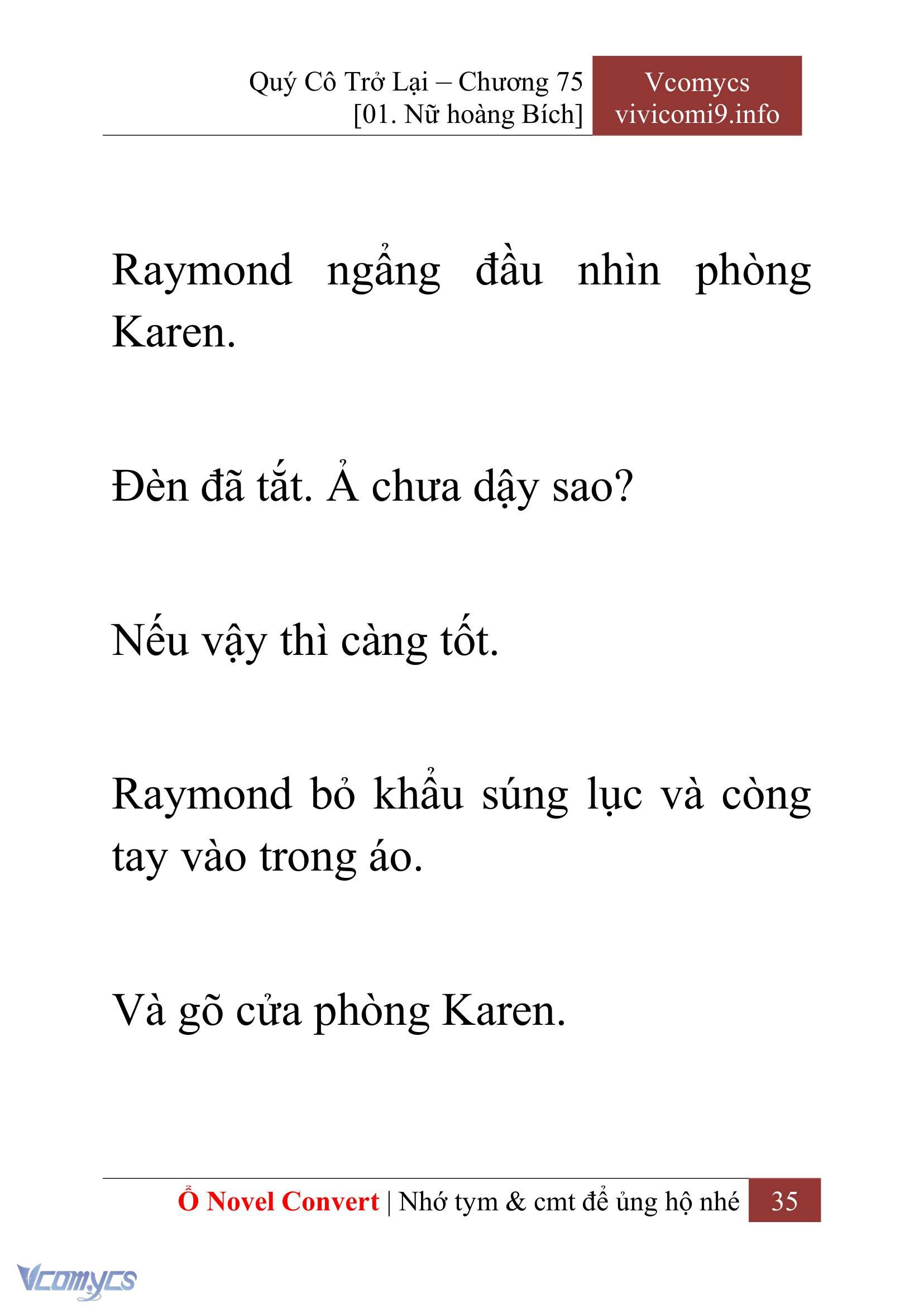 [Novel] Quý Cô Trở Lại Chapter 75 - Trang 38