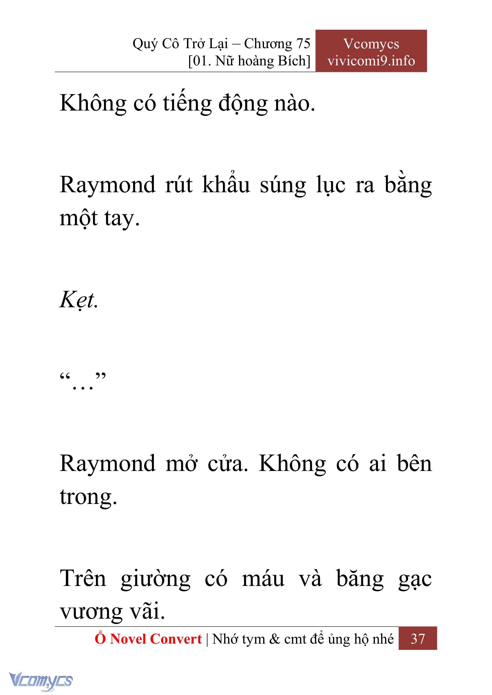 [Novel] Quý Cô Trở Lại Chapter 75 - Trang 40