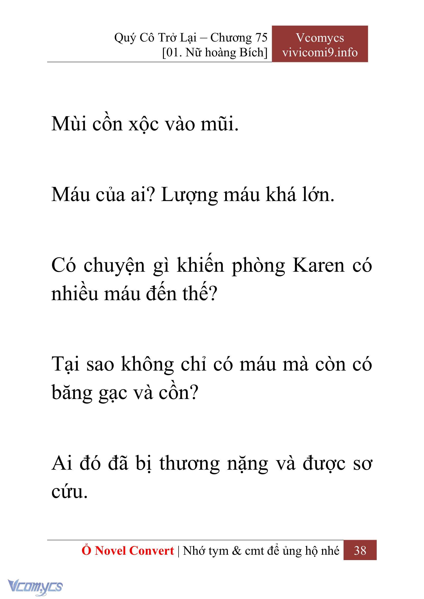 [Novel] Quý Cô Trở Lại Chapter 75 - Trang 41