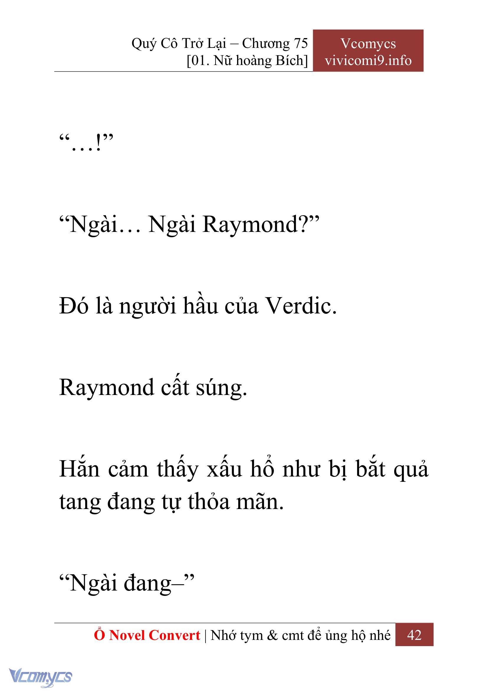 [Novel] Quý Cô Trở Lại Chapter 75 - Trang 45