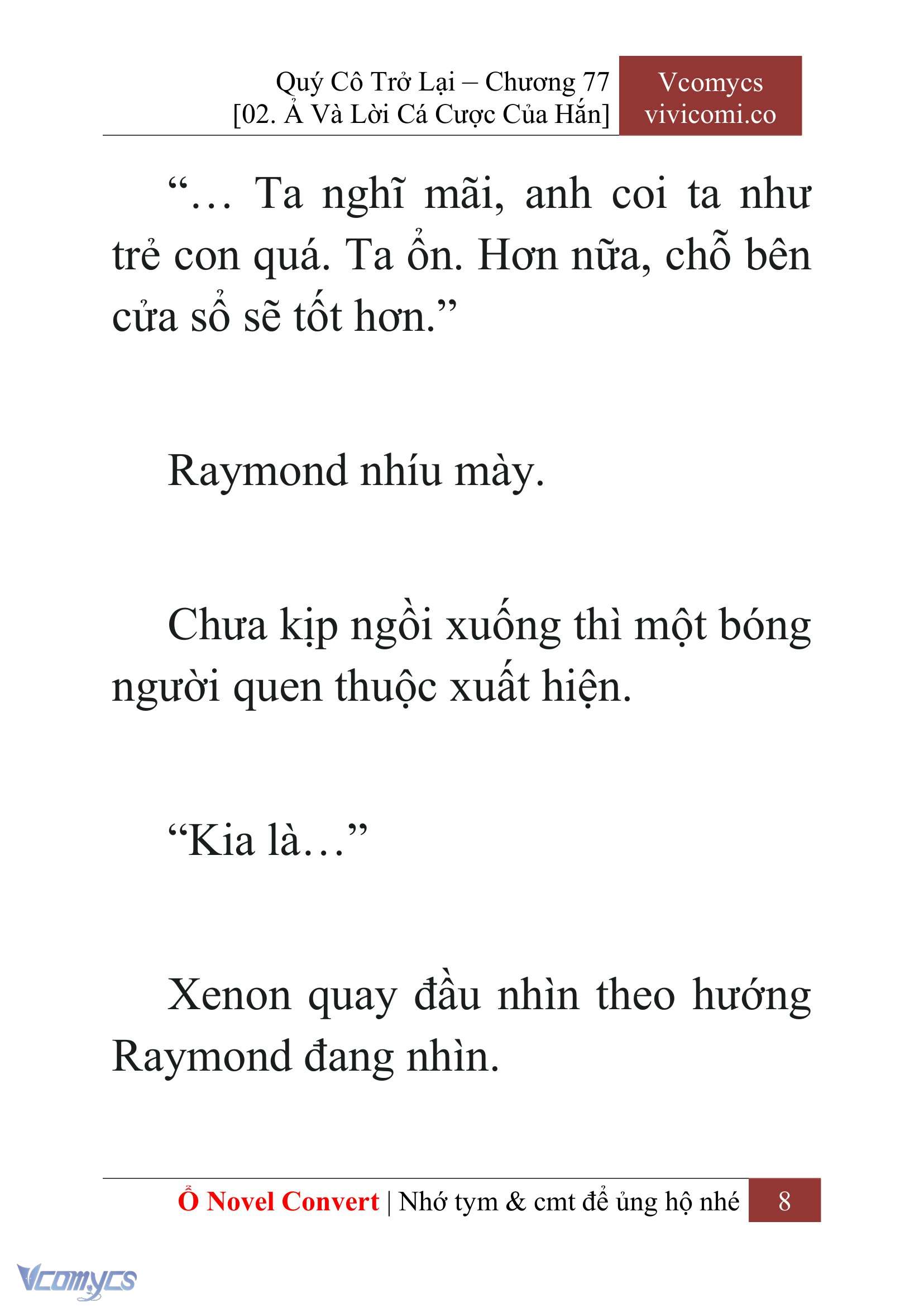 [Novel] Quý Cô Trở Lại Chapter 77 - Trang 11