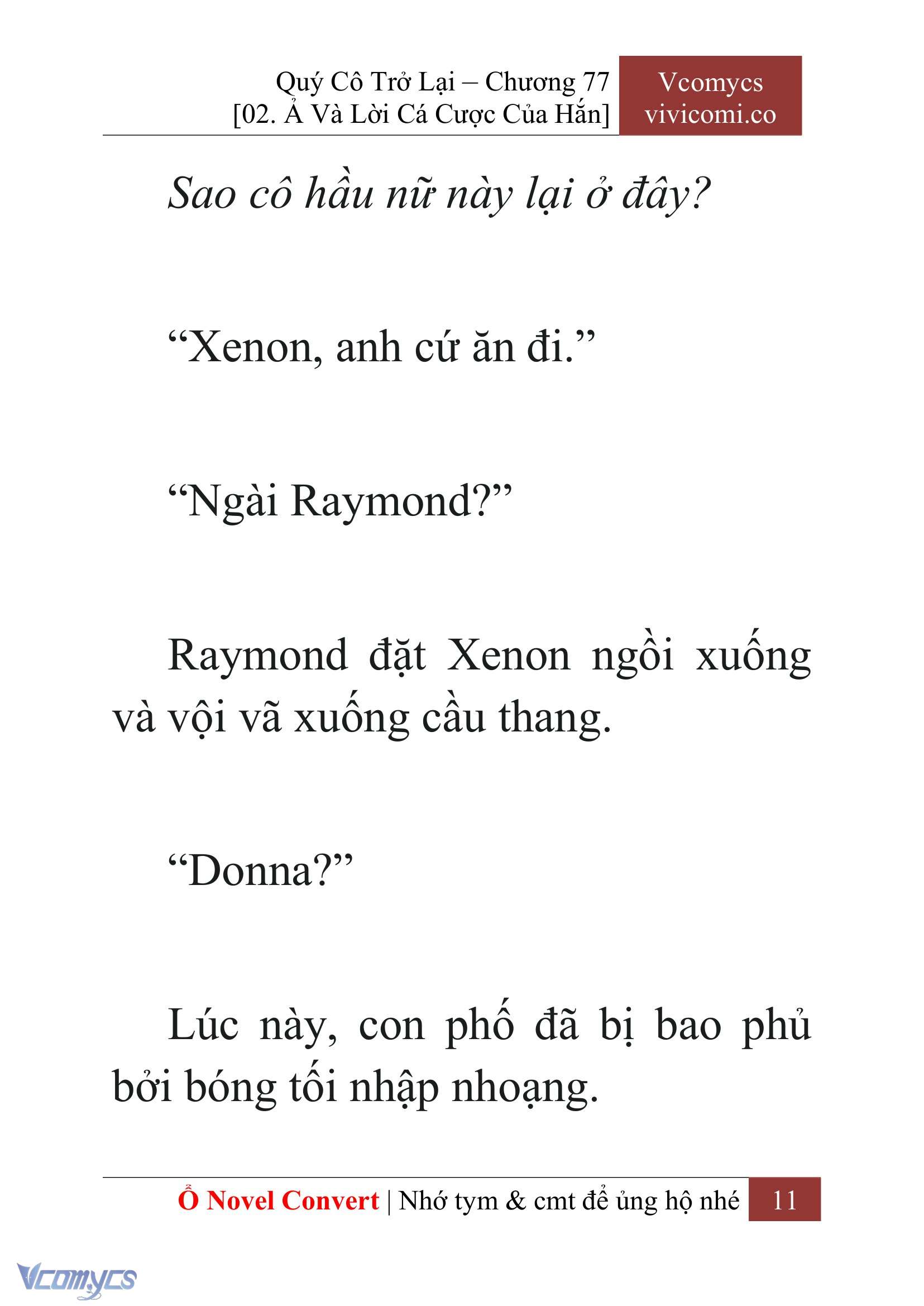 [Novel] Quý Cô Trở Lại Chapter 77 - Trang 14