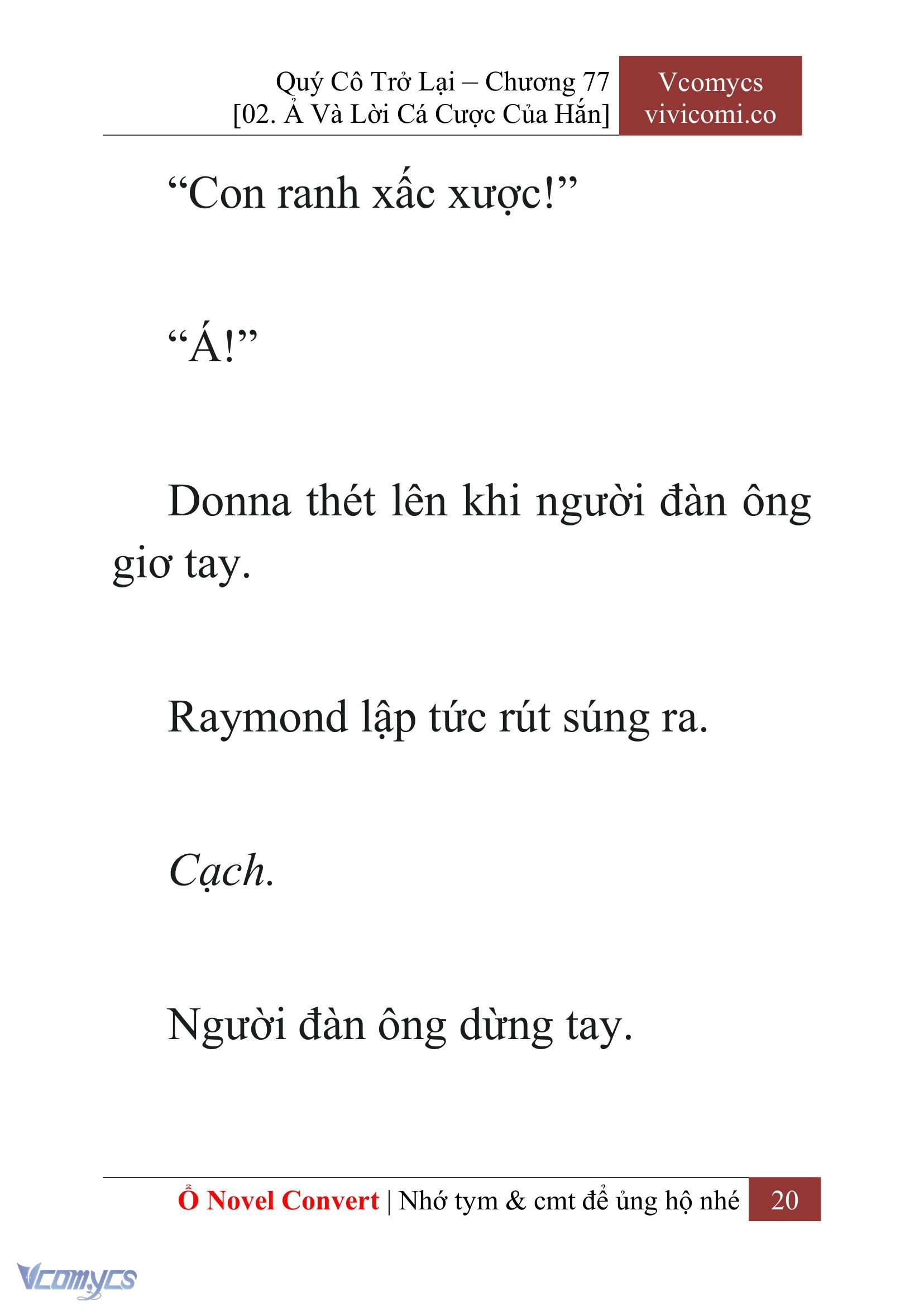 [Novel] Quý Cô Trở Lại Chapter 77 - Trang 23