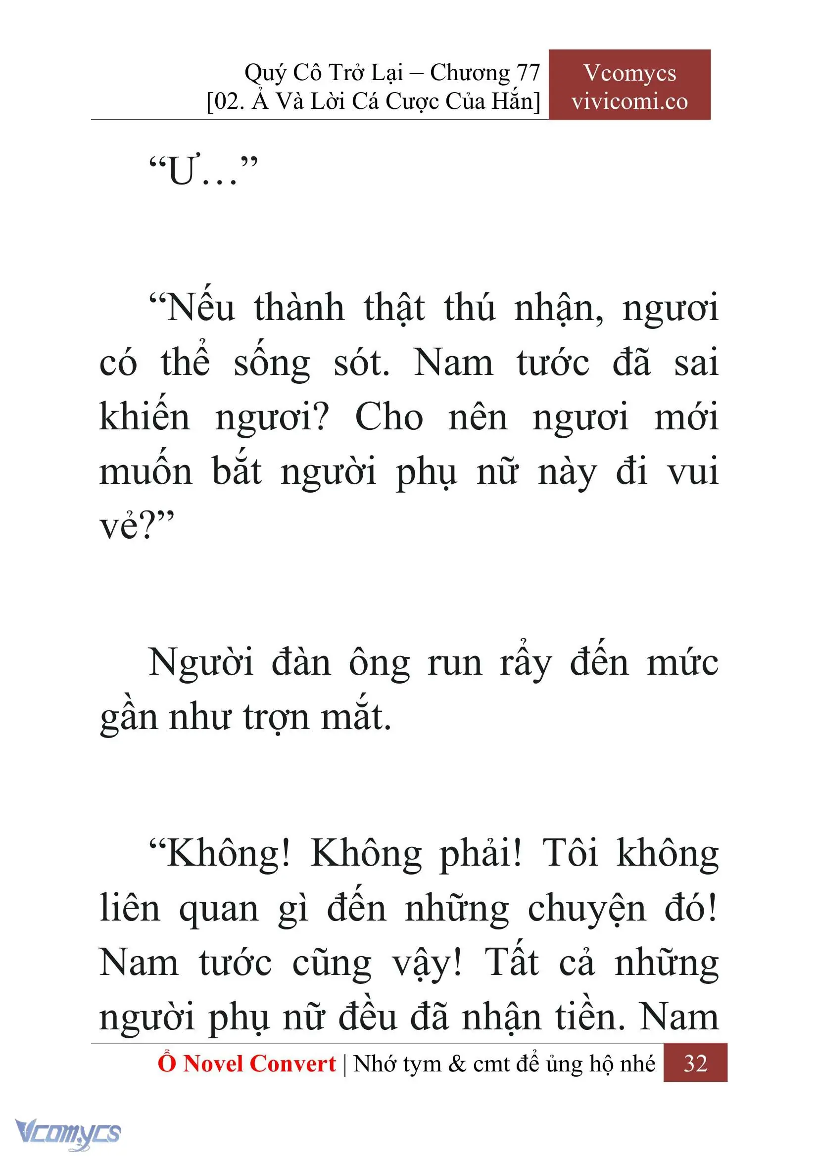 [Novel] Quý Cô Trở Lại Chapter 77 - Trang 35