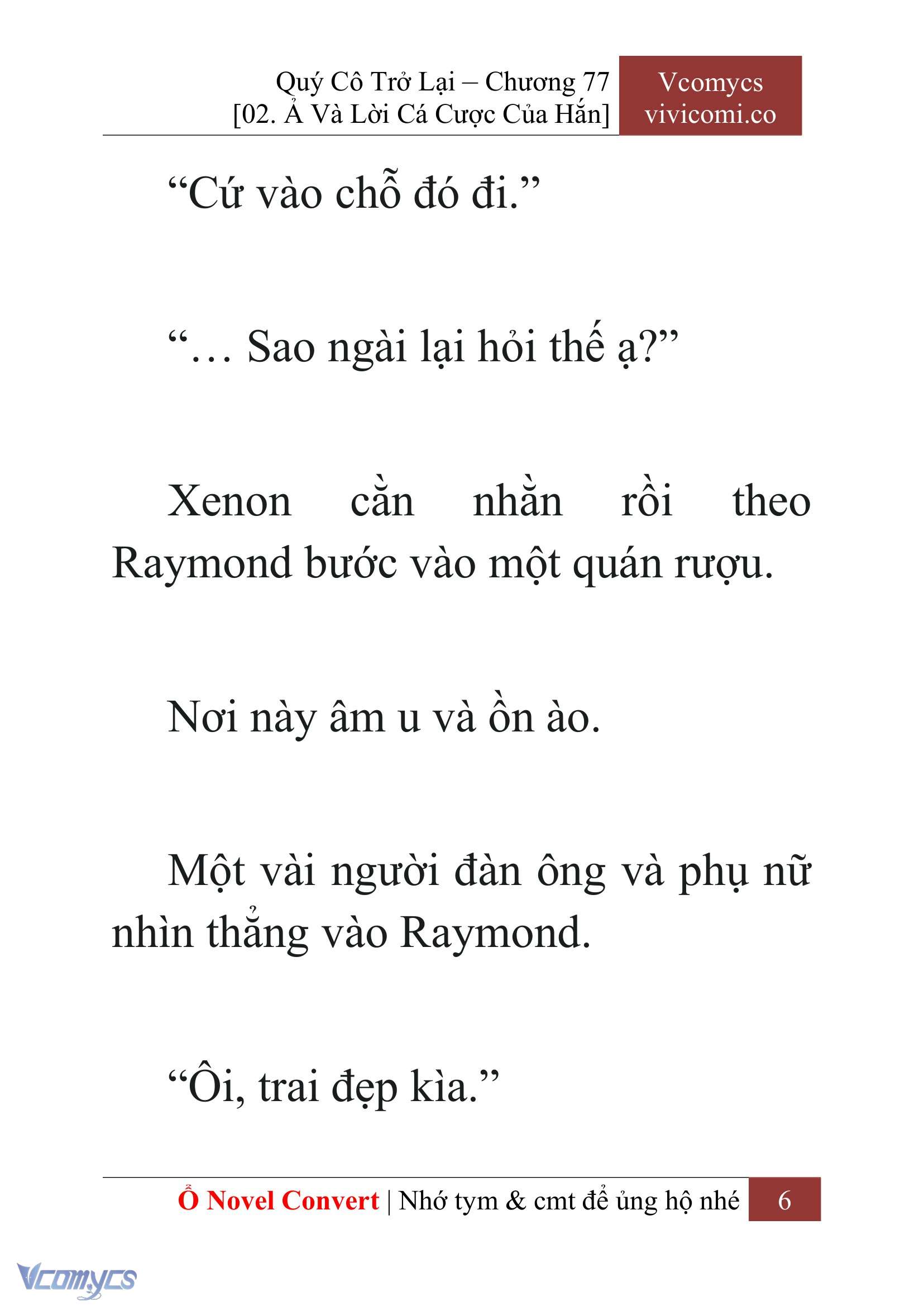 [Novel] Quý Cô Trở Lại Chapter 77 - Trang 9