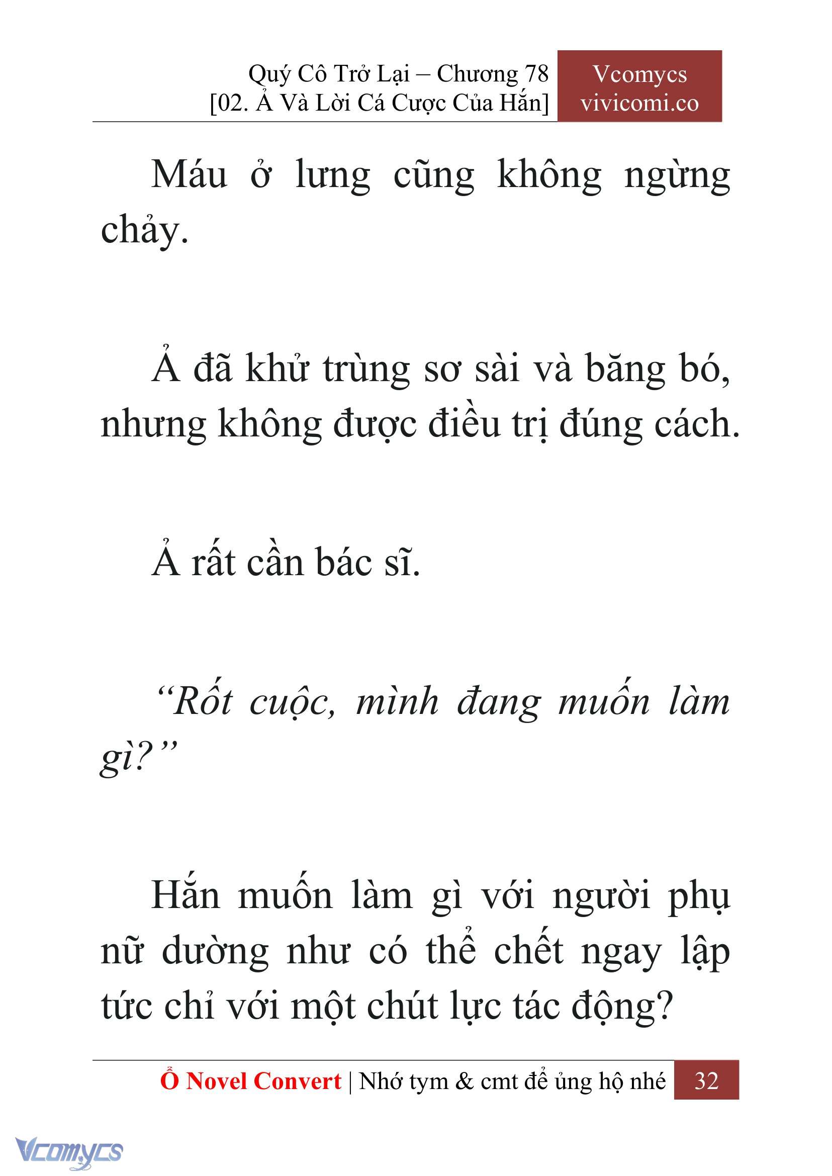 [Novel] Quý Cô Trở Lại Chapter 78 - Trang 35