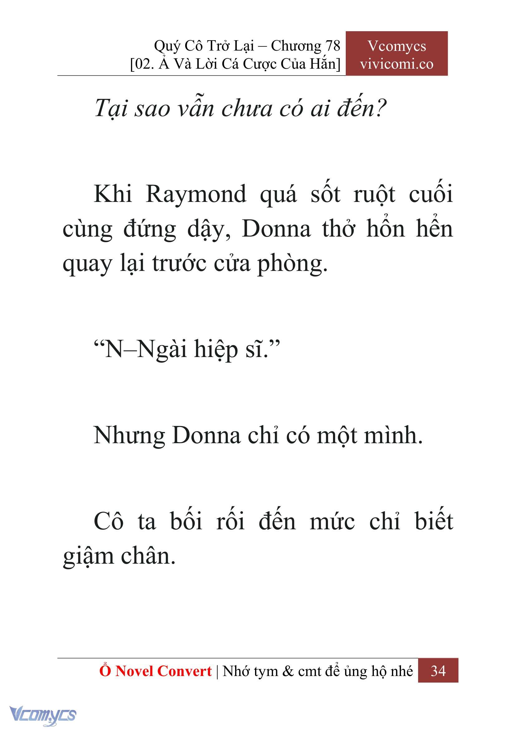 [Novel] Quý Cô Trở Lại Chapter 78 - Trang 37