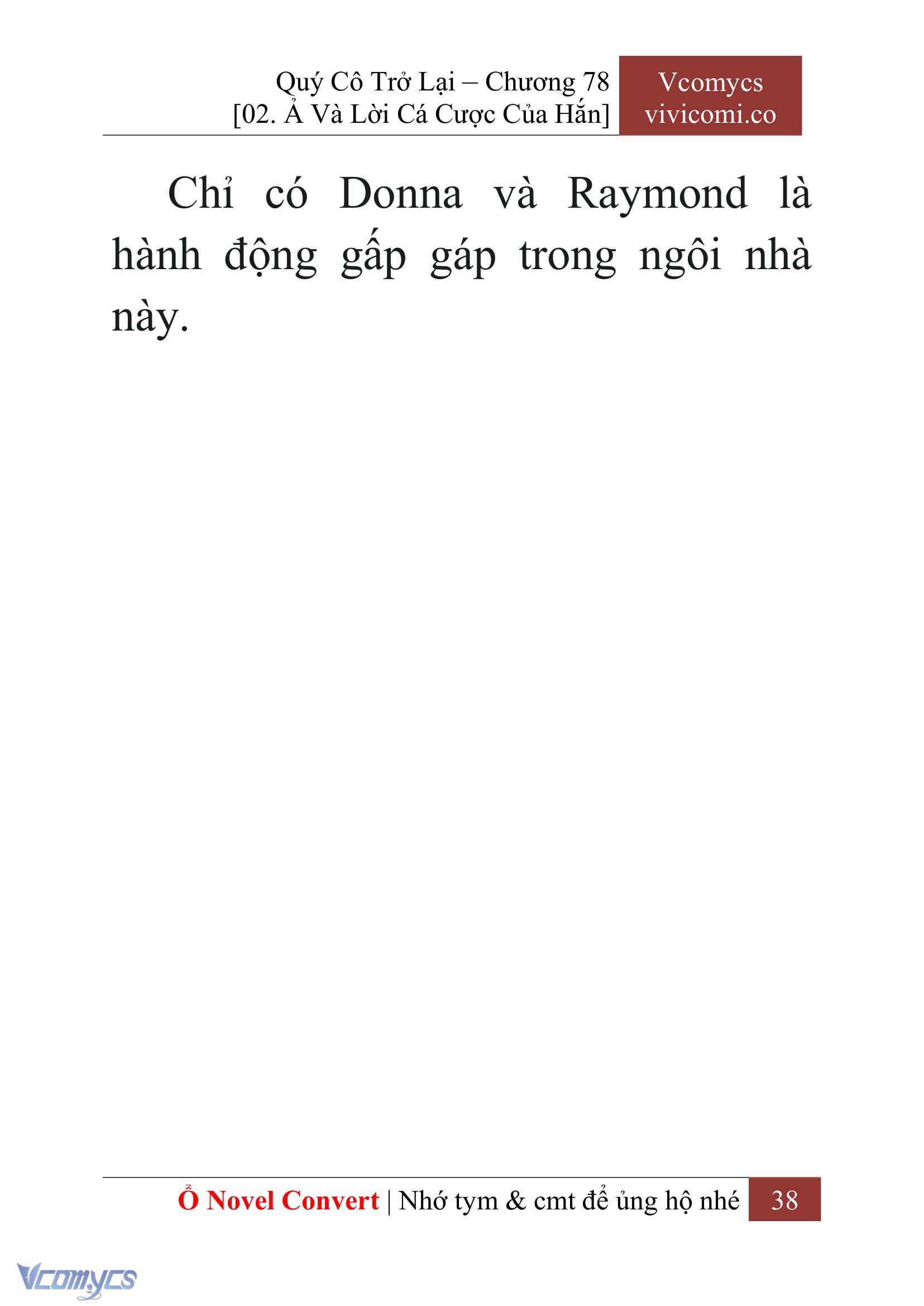 [Novel] Quý Cô Trở Lại Chapter 78 - Trang 41