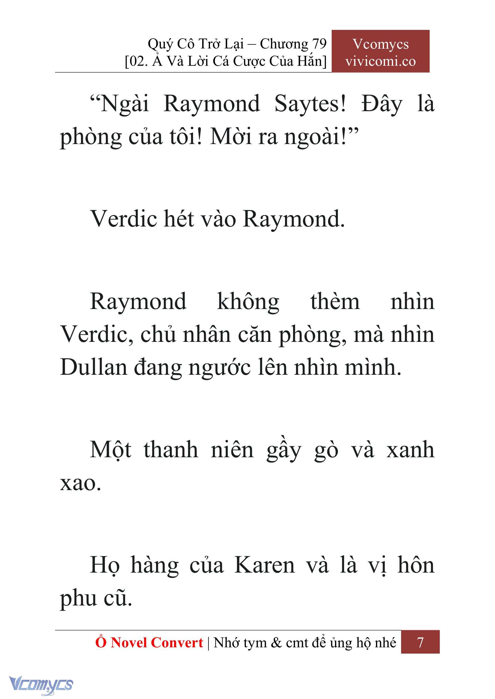 [Novel] Quý Cô Trở Lại Chapter 79 - Trang 10