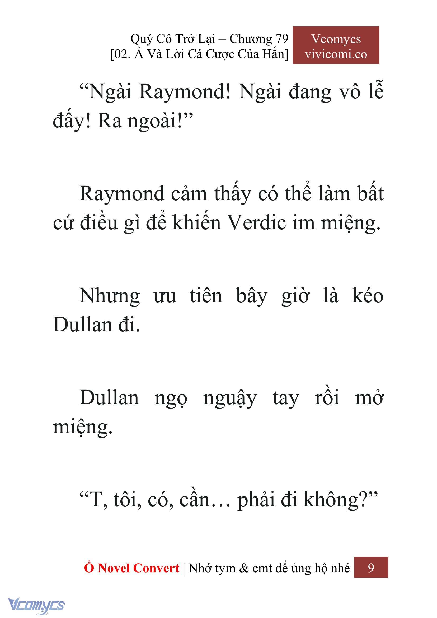 [Novel] Quý Cô Trở Lại Chapter 79 - Trang 12