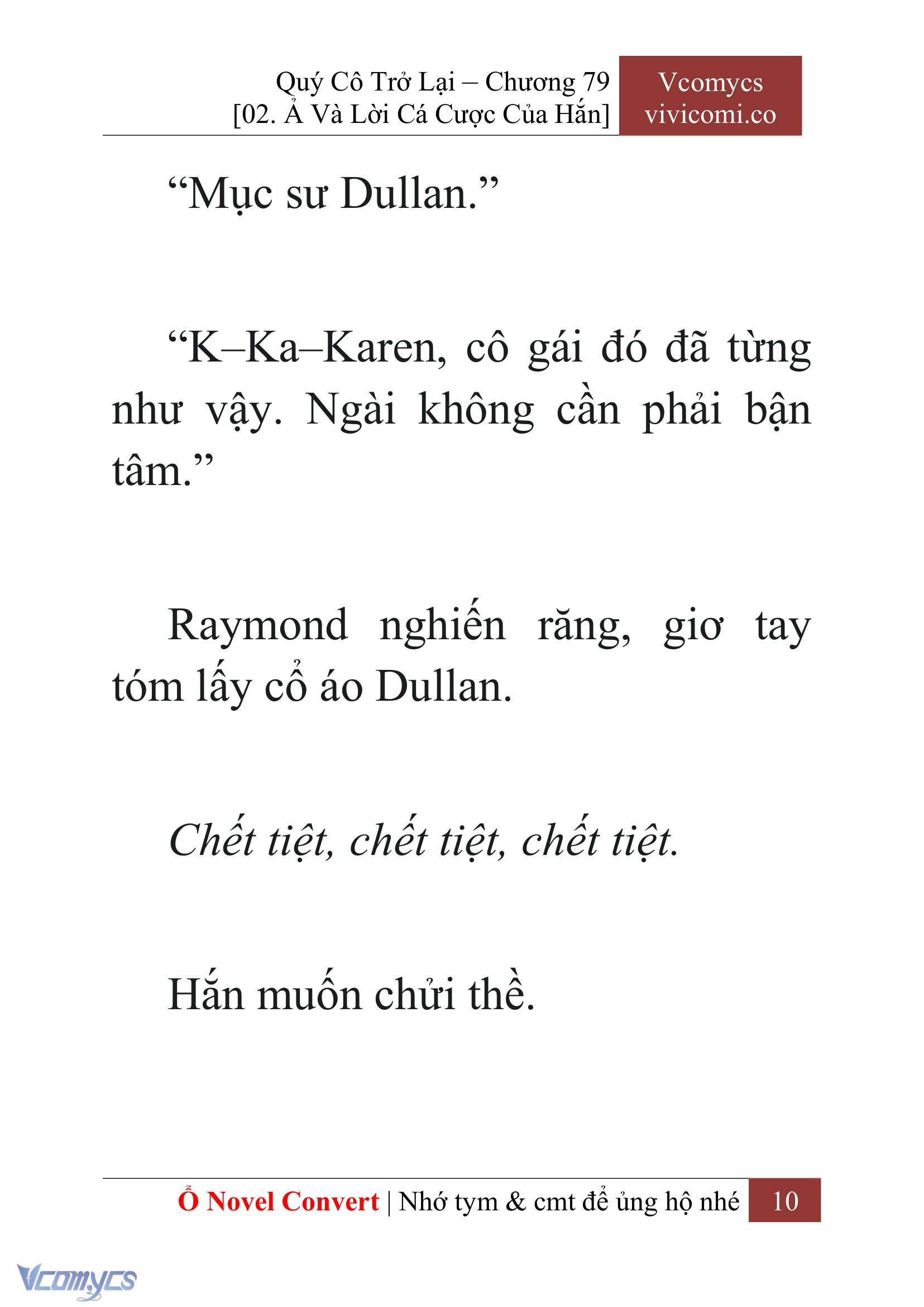 [Novel] Quý Cô Trở Lại Chapter 79 - Trang 13
