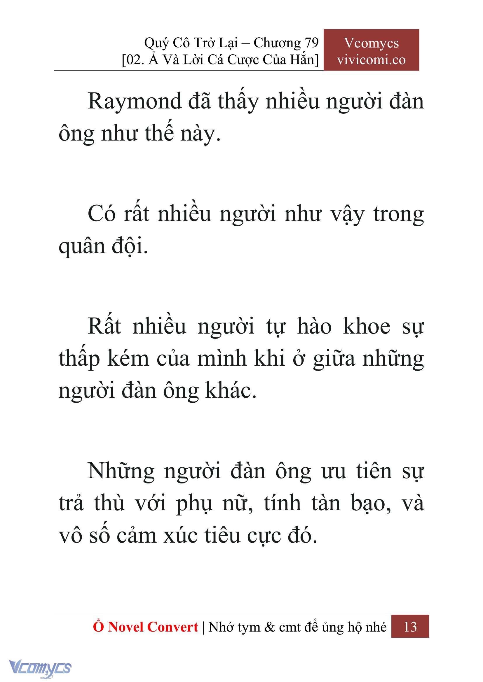 [Novel] Quý Cô Trở Lại Chapter 79 - Trang 16