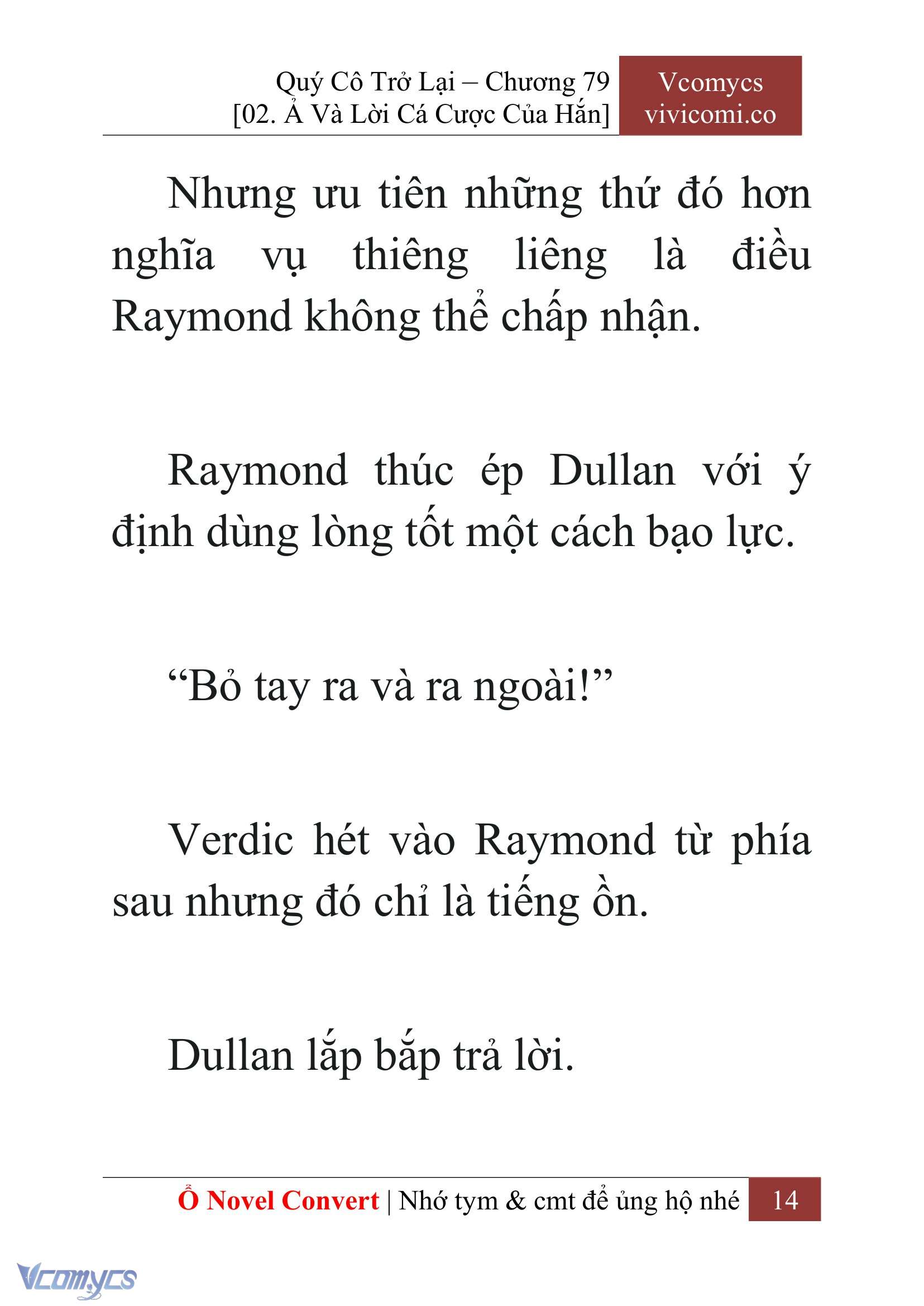 [Novel] Quý Cô Trở Lại Chapter 79 - Trang 17
