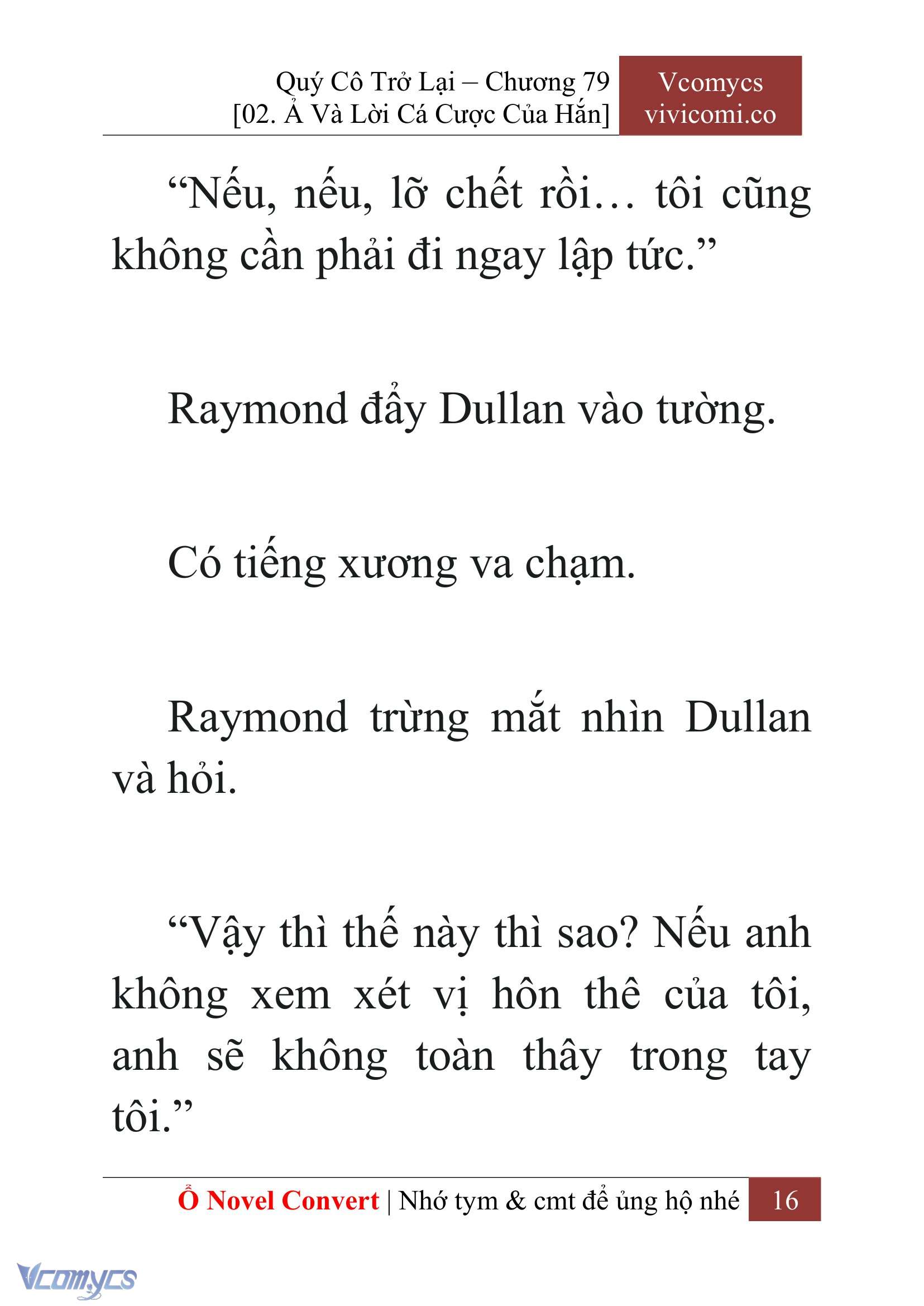 [Novel] Quý Cô Trở Lại Chapter 79 - Trang 19