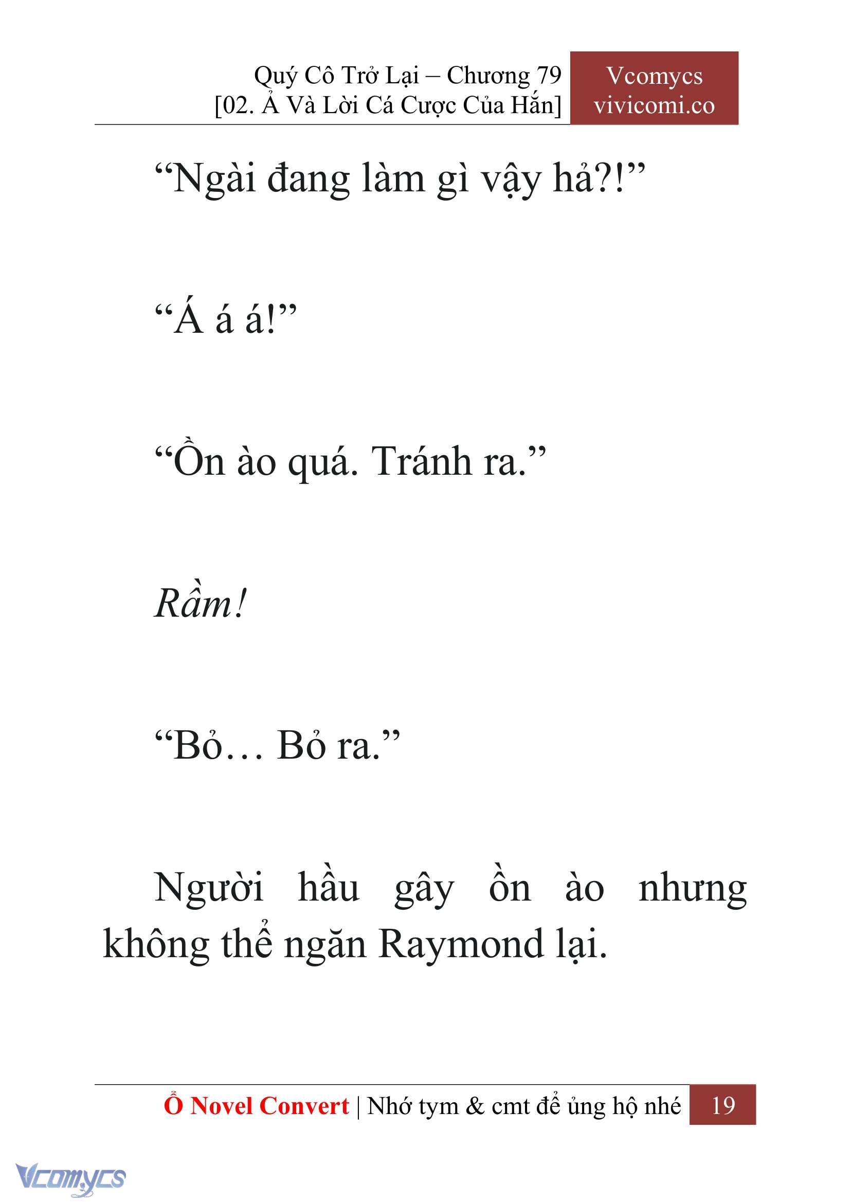 [Novel] Quý Cô Trở Lại Chapter 79 - Trang 22