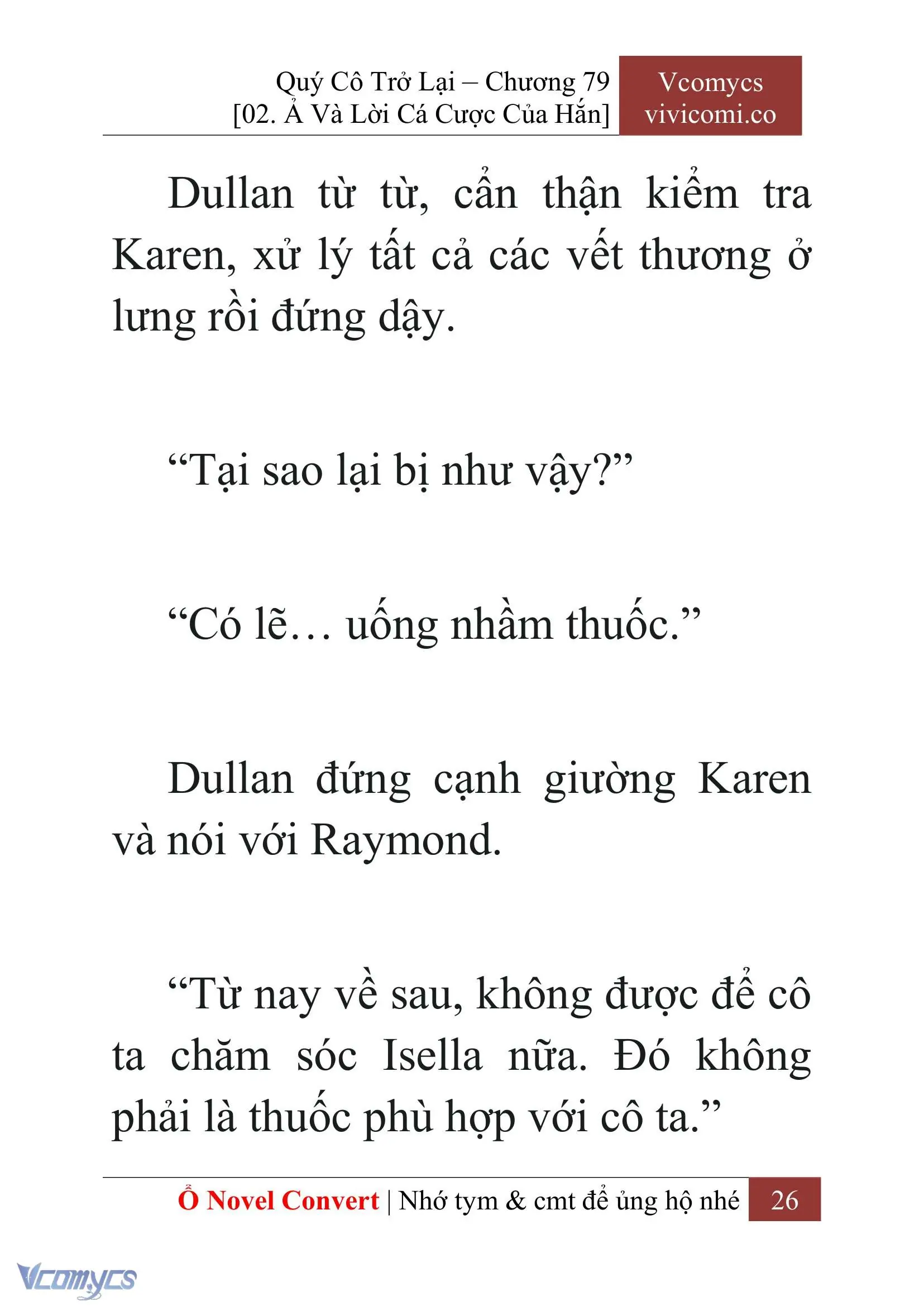 [Novel] Quý Cô Trở Lại Chapter 79 - Trang 29