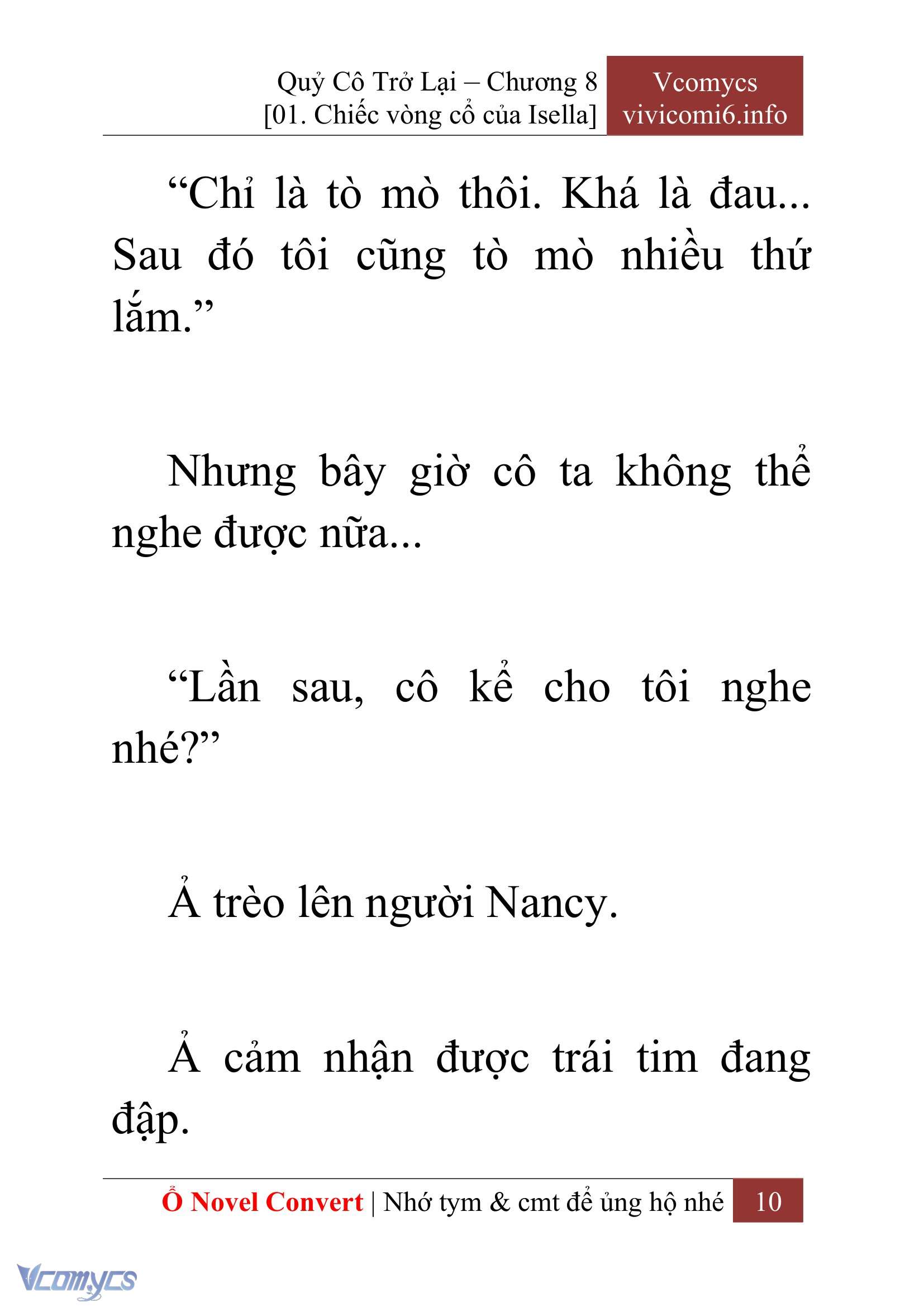 [Novel] Quý Cô Trở Lại Chapter 8 - Trang 13