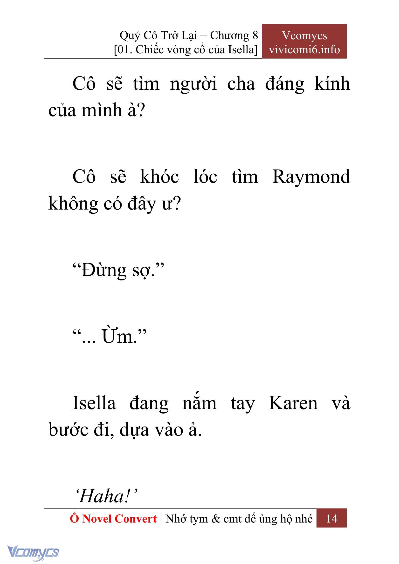 [Novel] Quý Cô Trở Lại Chapter 8 - Trang 17