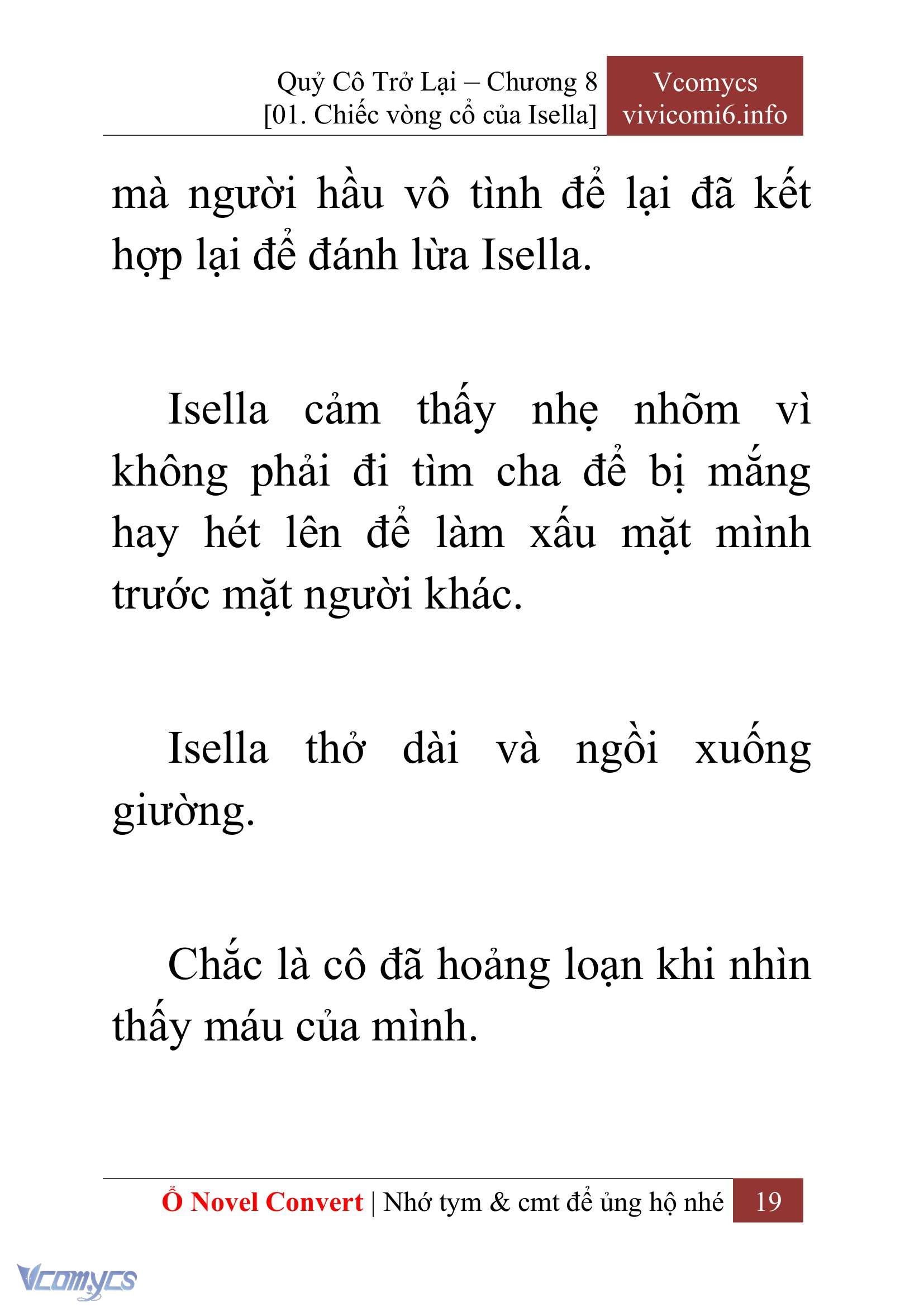 [Novel] Quý Cô Trở Lại Chapter 8 - Trang 22