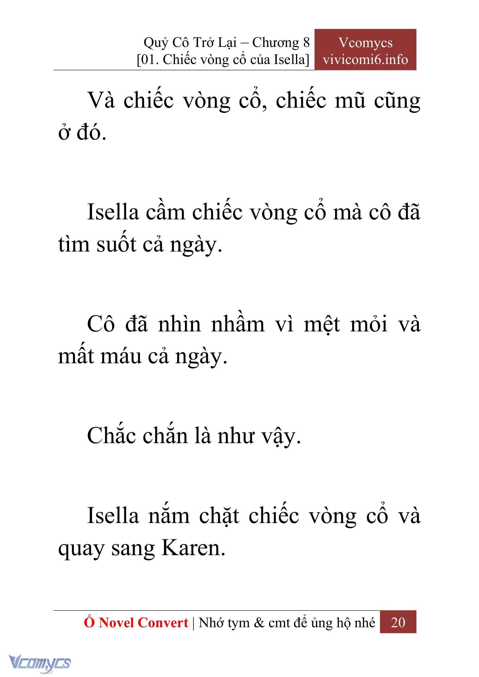 [Novel] Quý Cô Trở Lại Chapter 8 - Trang 23