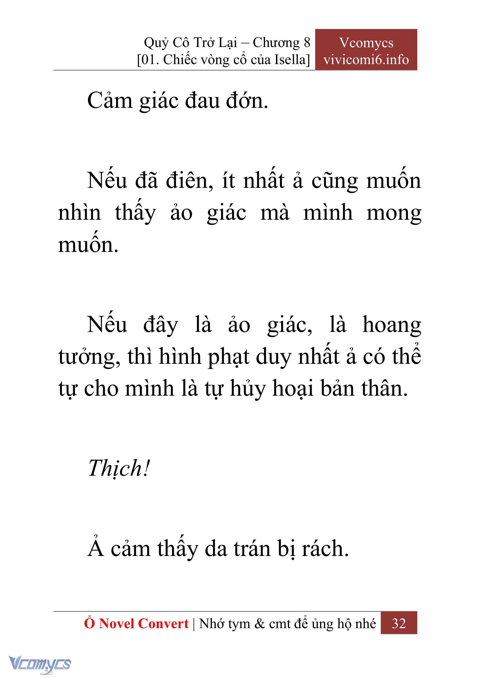 [Novel] Quý Cô Trở Lại Chapter 8 - Trang 35