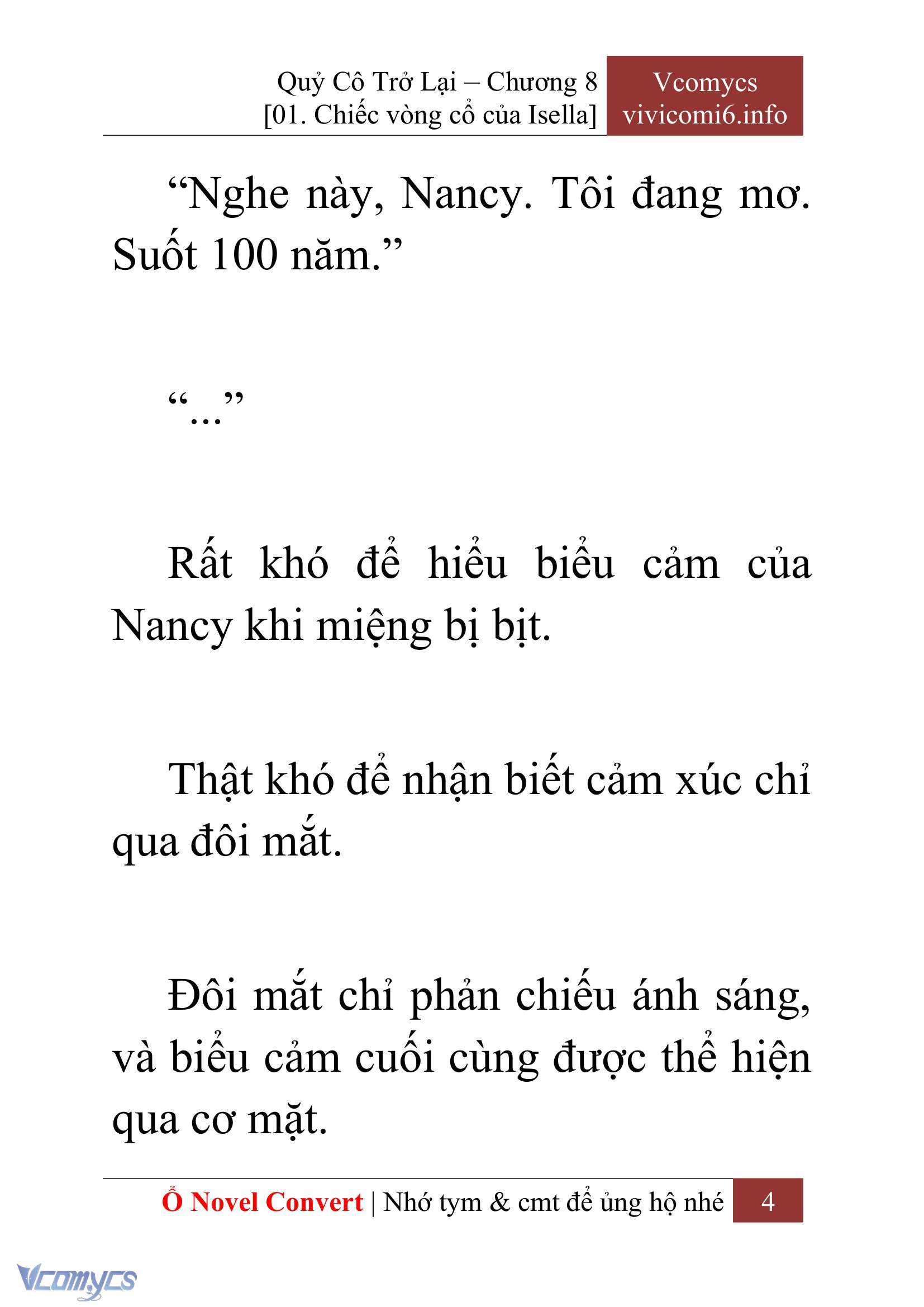 [Novel] Quý Cô Trở Lại Chapter 8 - Trang 7