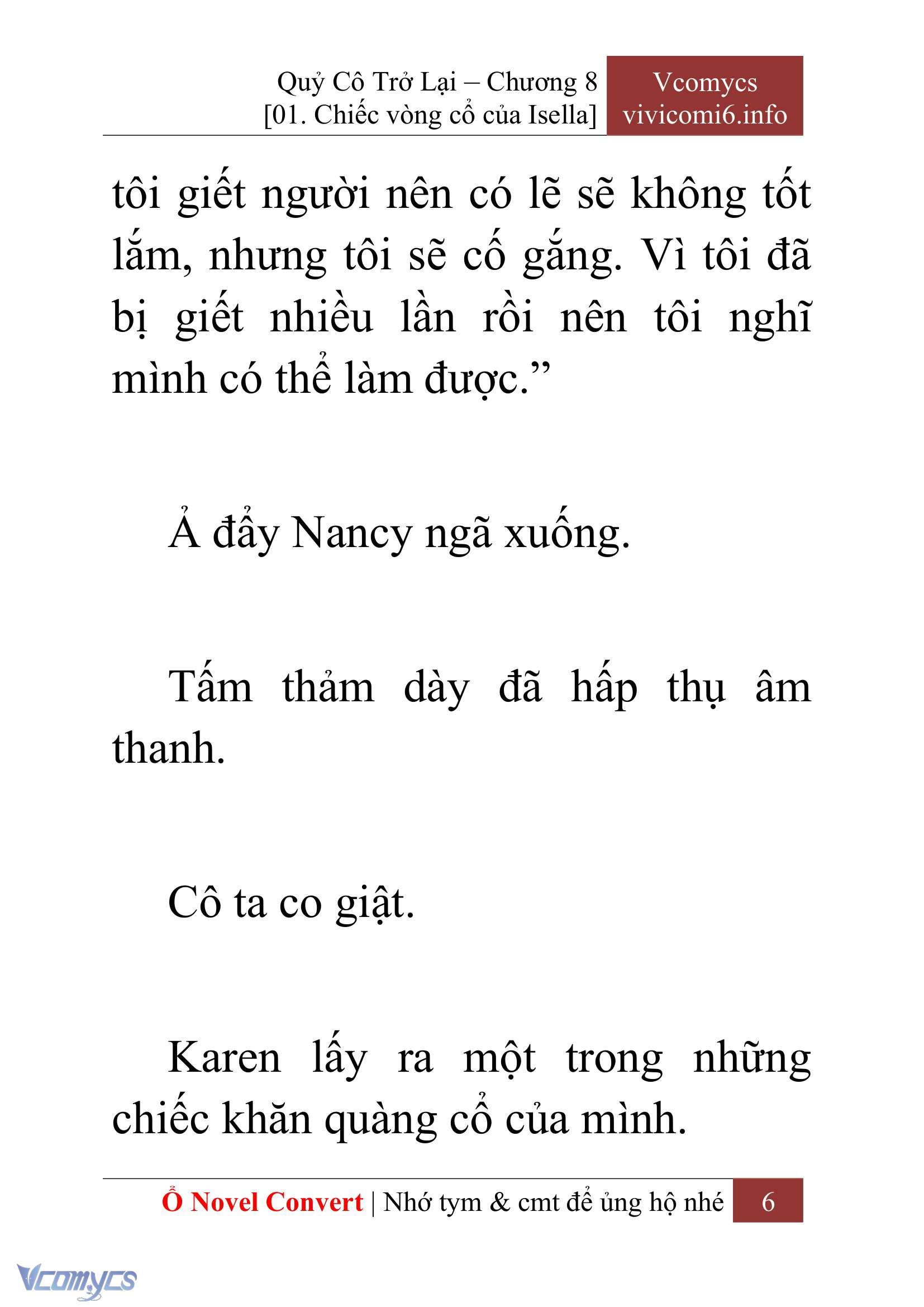 [Novel] Quý Cô Trở Lại Chapter 8 - Trang 9