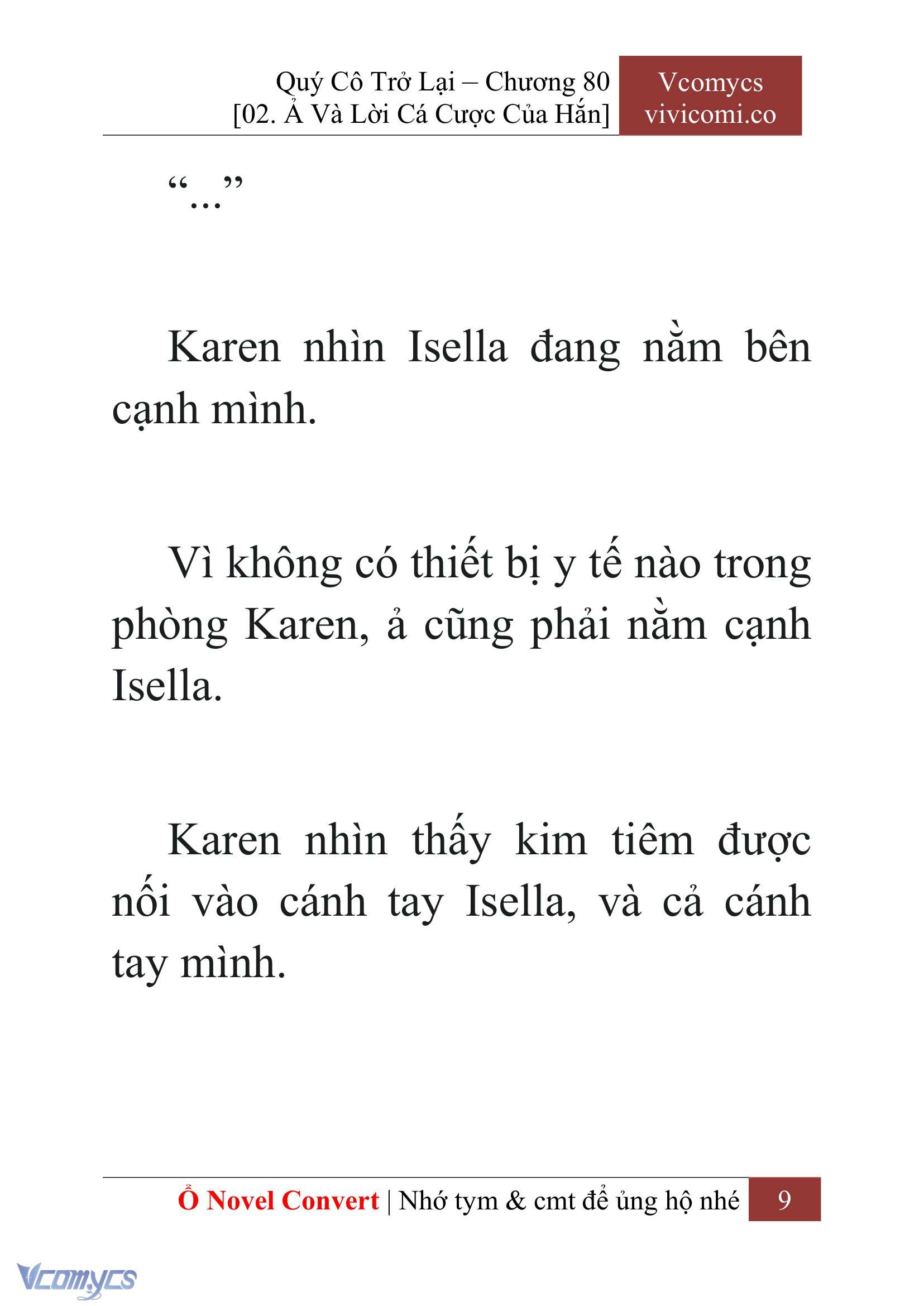 [Novel] Quý Cô Trở Lại Chapter 80 - Trang 12