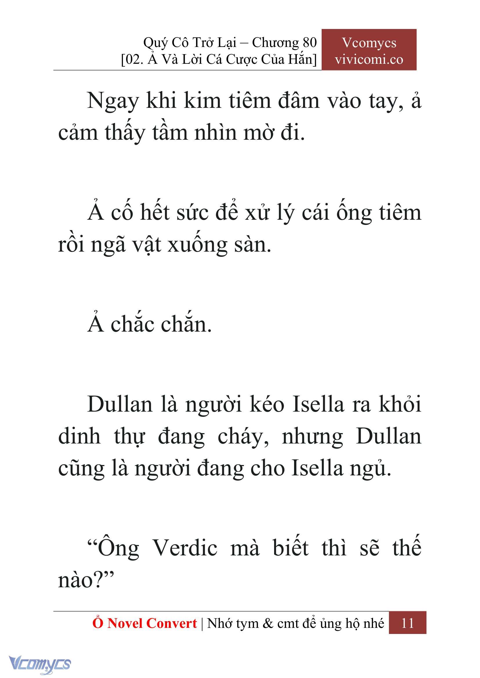 [Novel] Quý Cô Trở Lại Chapter 80 - Trang 14