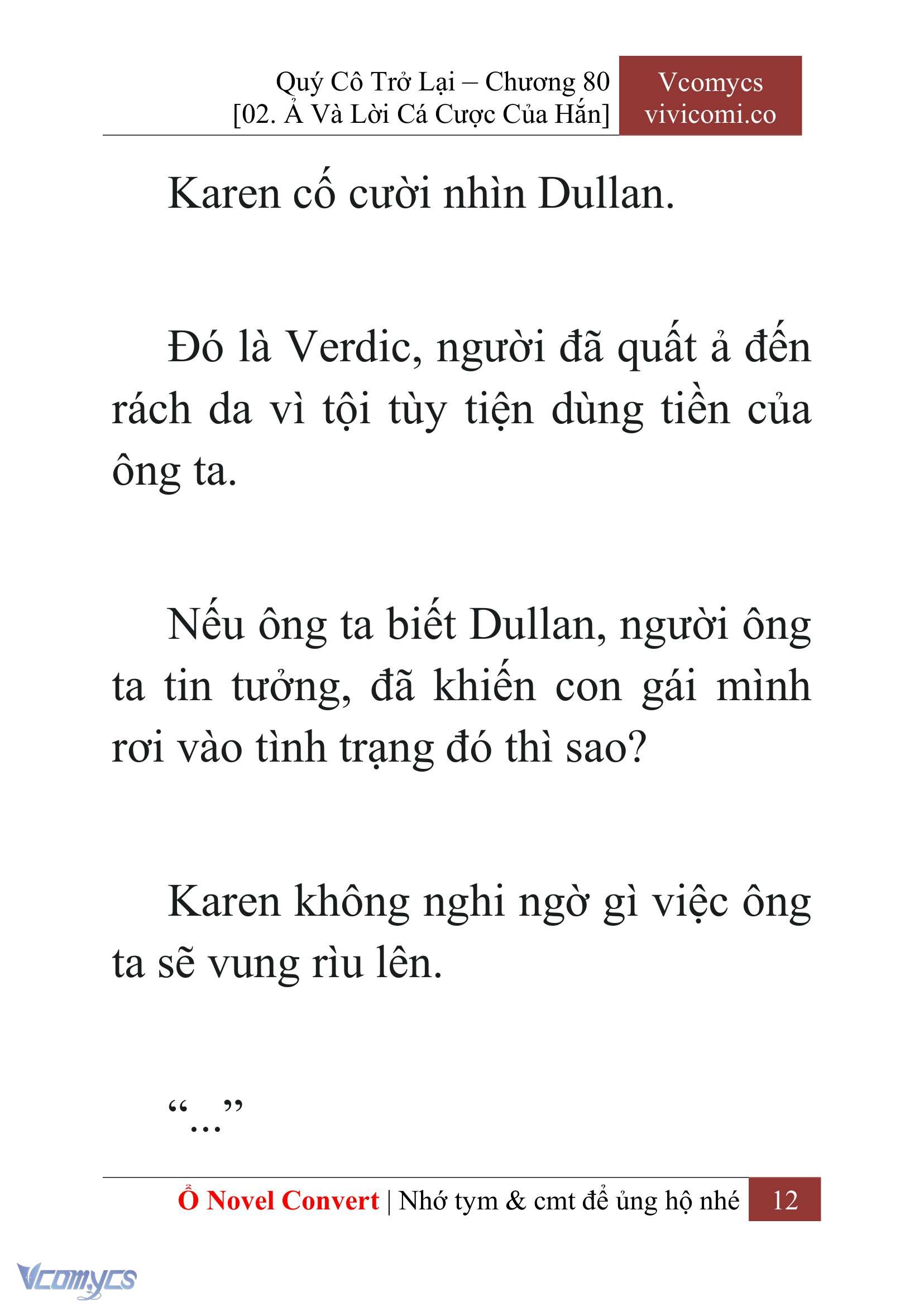 [Novel] Quý Cô Trở Lại Chapter 80 - Trang 15
