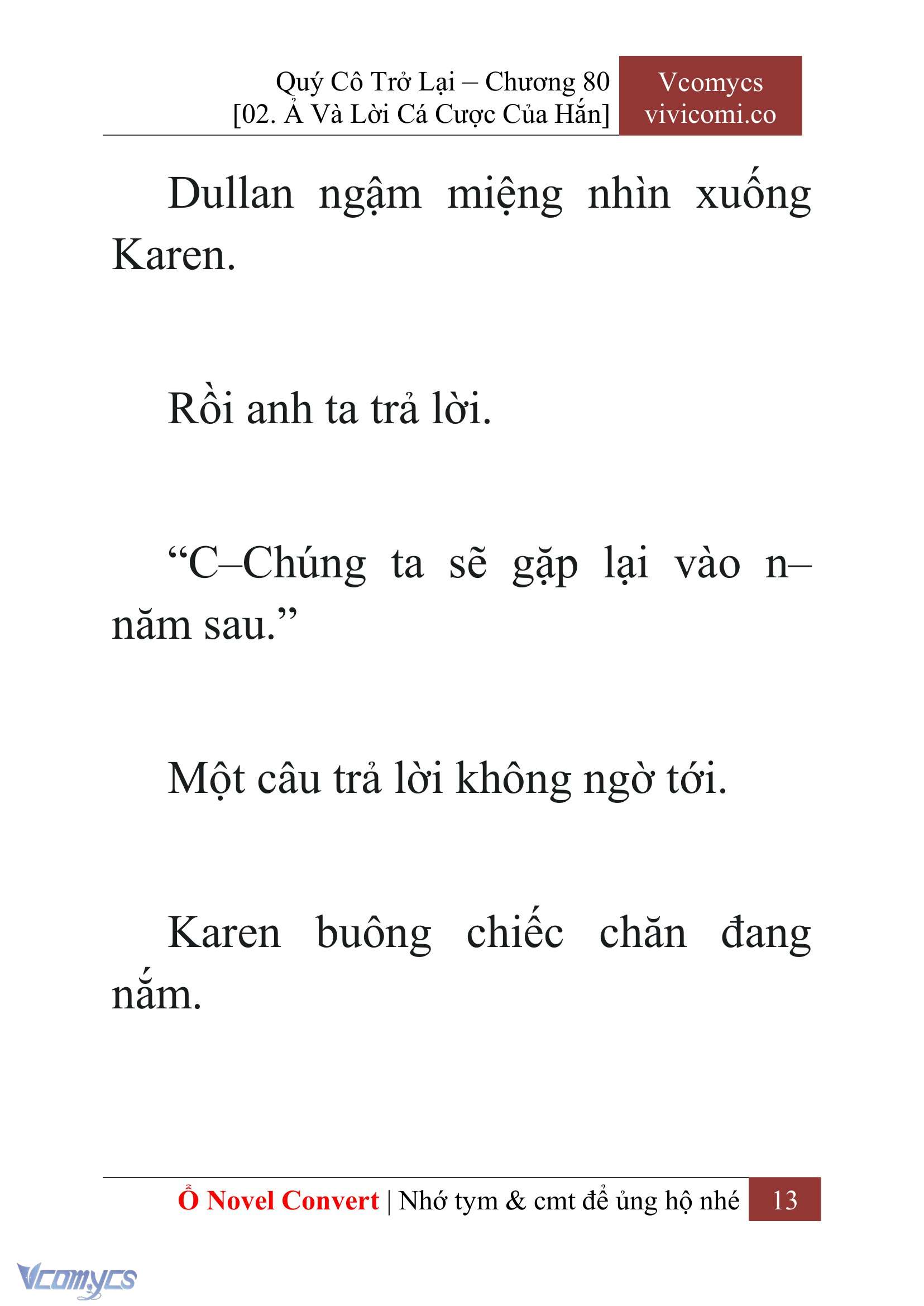 [Novel] Quý Cô Trở Lại Chapter 80 - Trang 16
