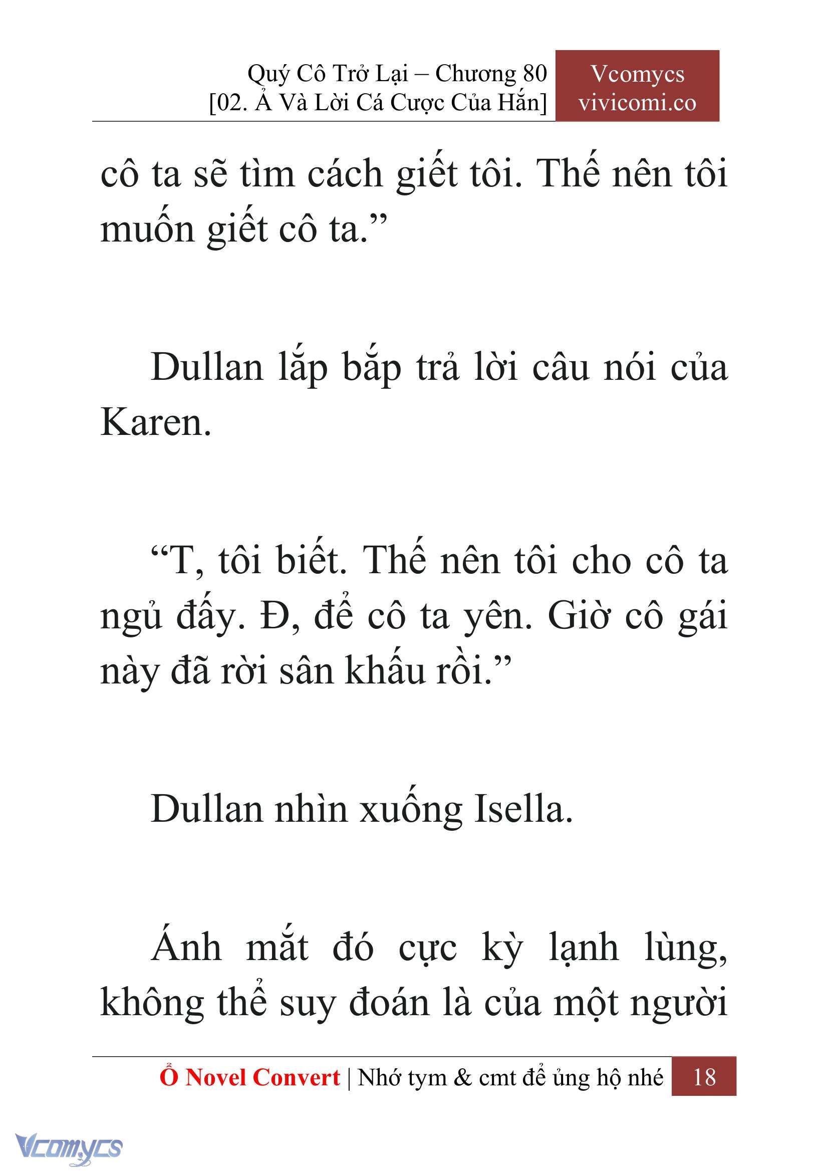 [Novel] Quý Cô Trở Lại Chapter 80 - Trang 21