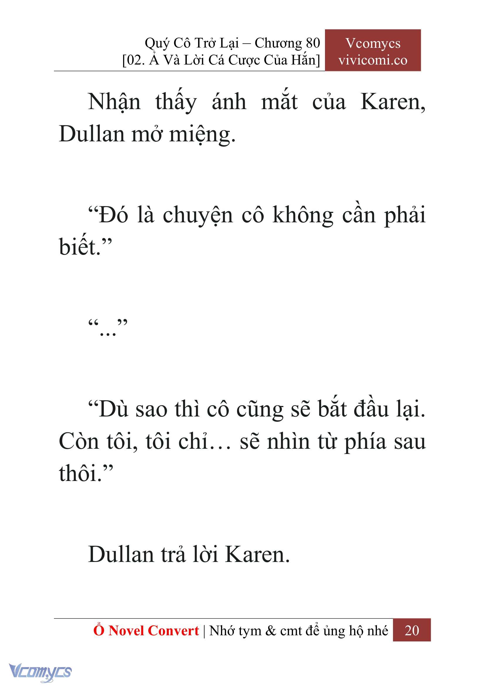 [Novel] Quý Cô Trở Lại Chapter 80 - Trang 23