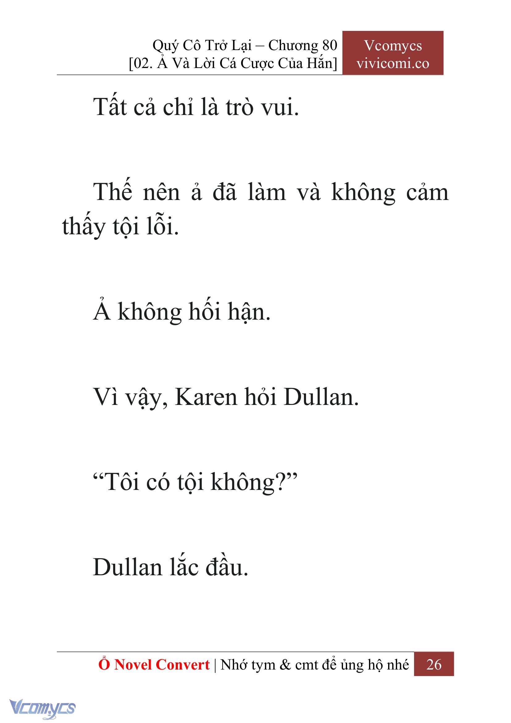 [Novel] Quý Cô Trở Lại Chapter 80 - Trang 29