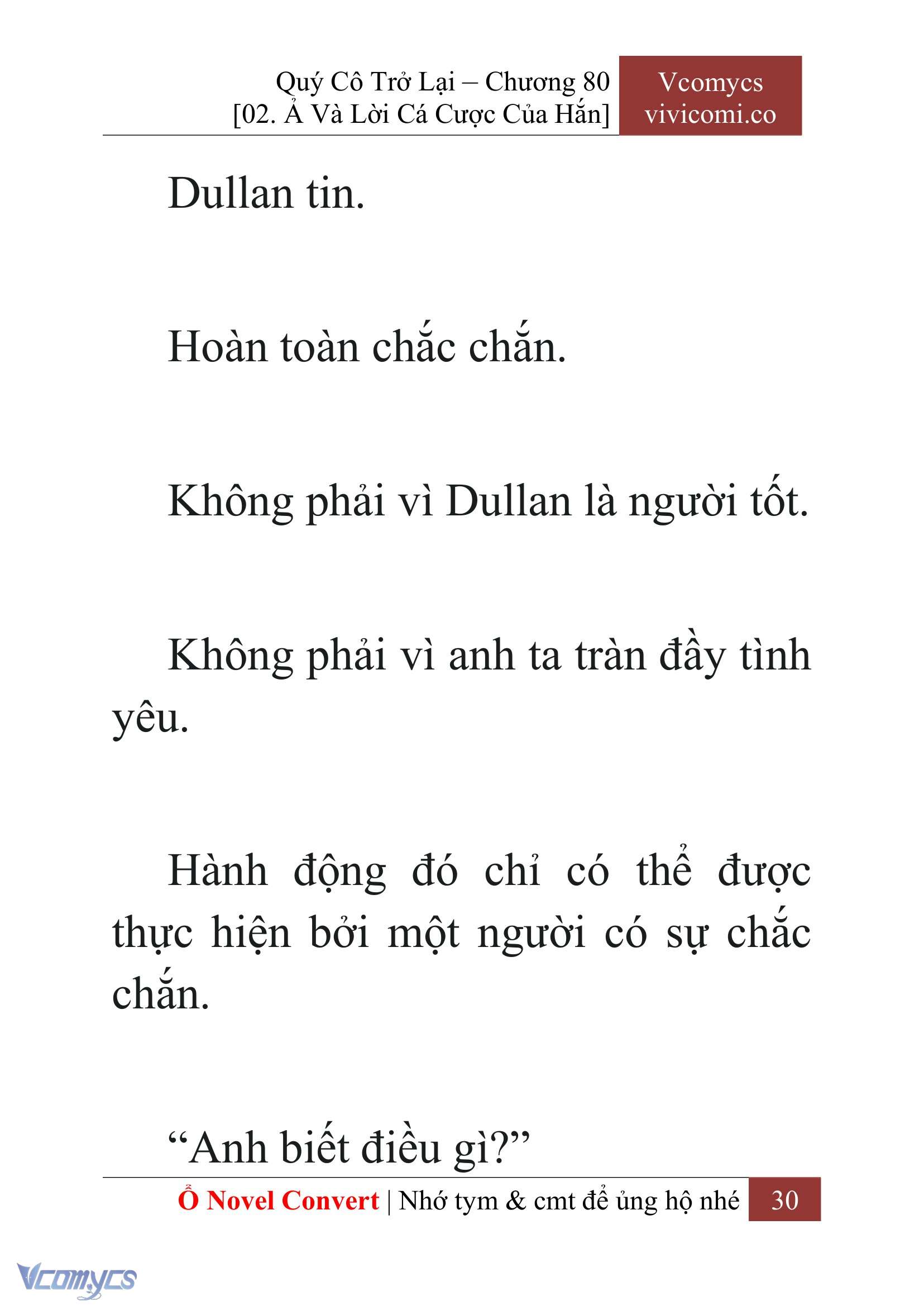 [Novel] Quý Cô Trở Lại Chapter 80 - Trang 33
