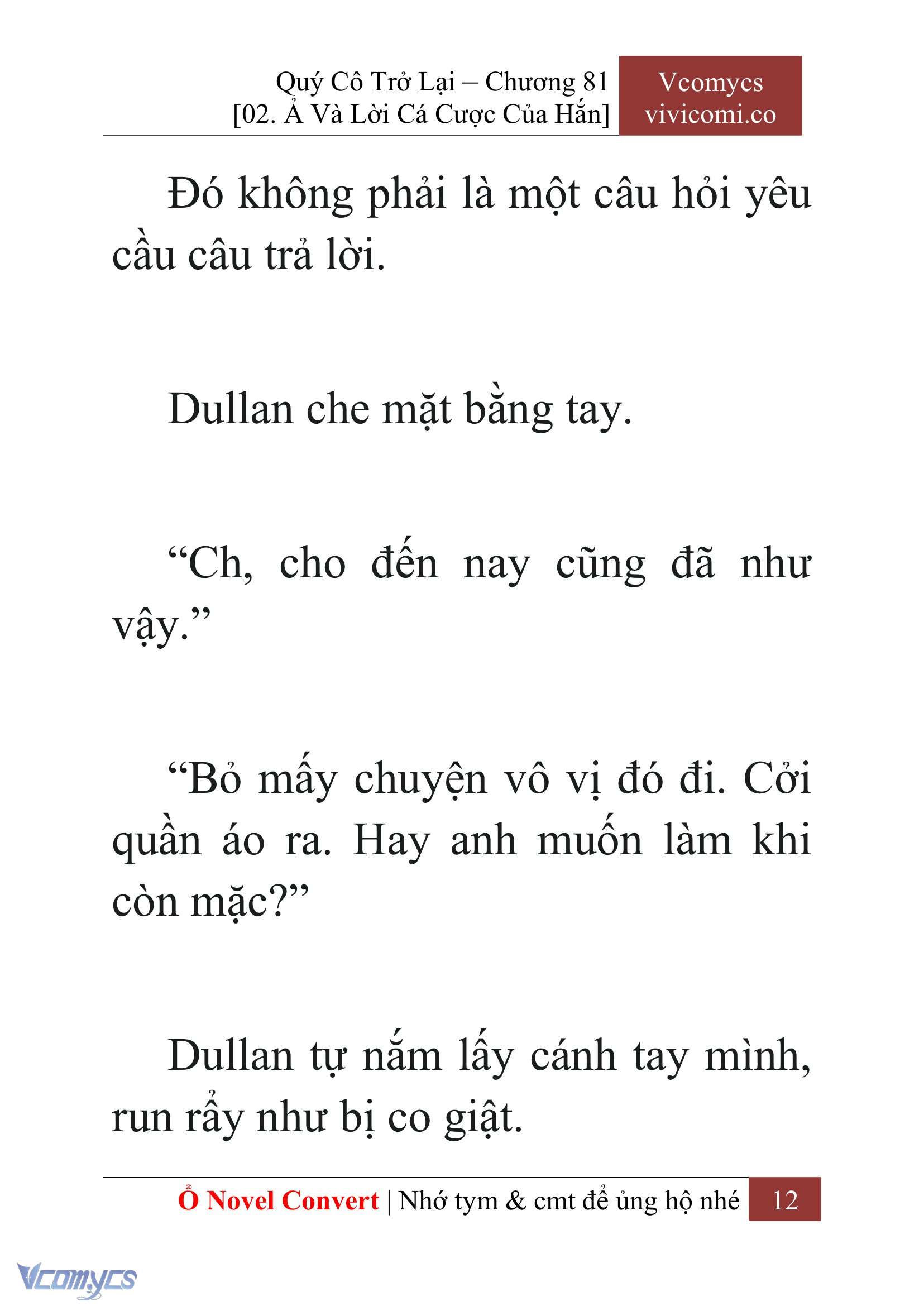 [Novel] Quý Cô Trở Lại Chapter 81 - Trang 15