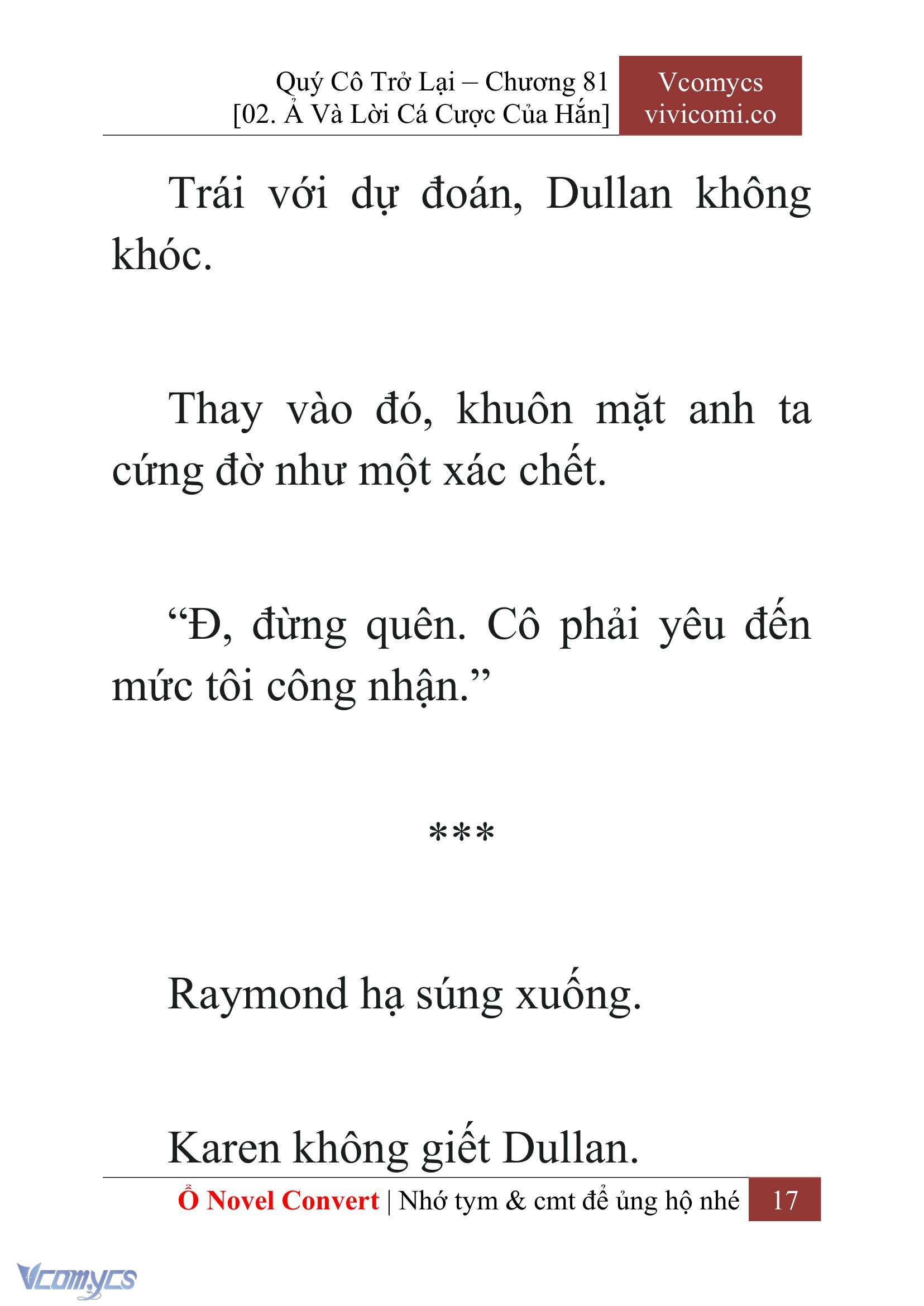 [Novel] Quý Cô Trở Lại Chapter 81 - Trang 20