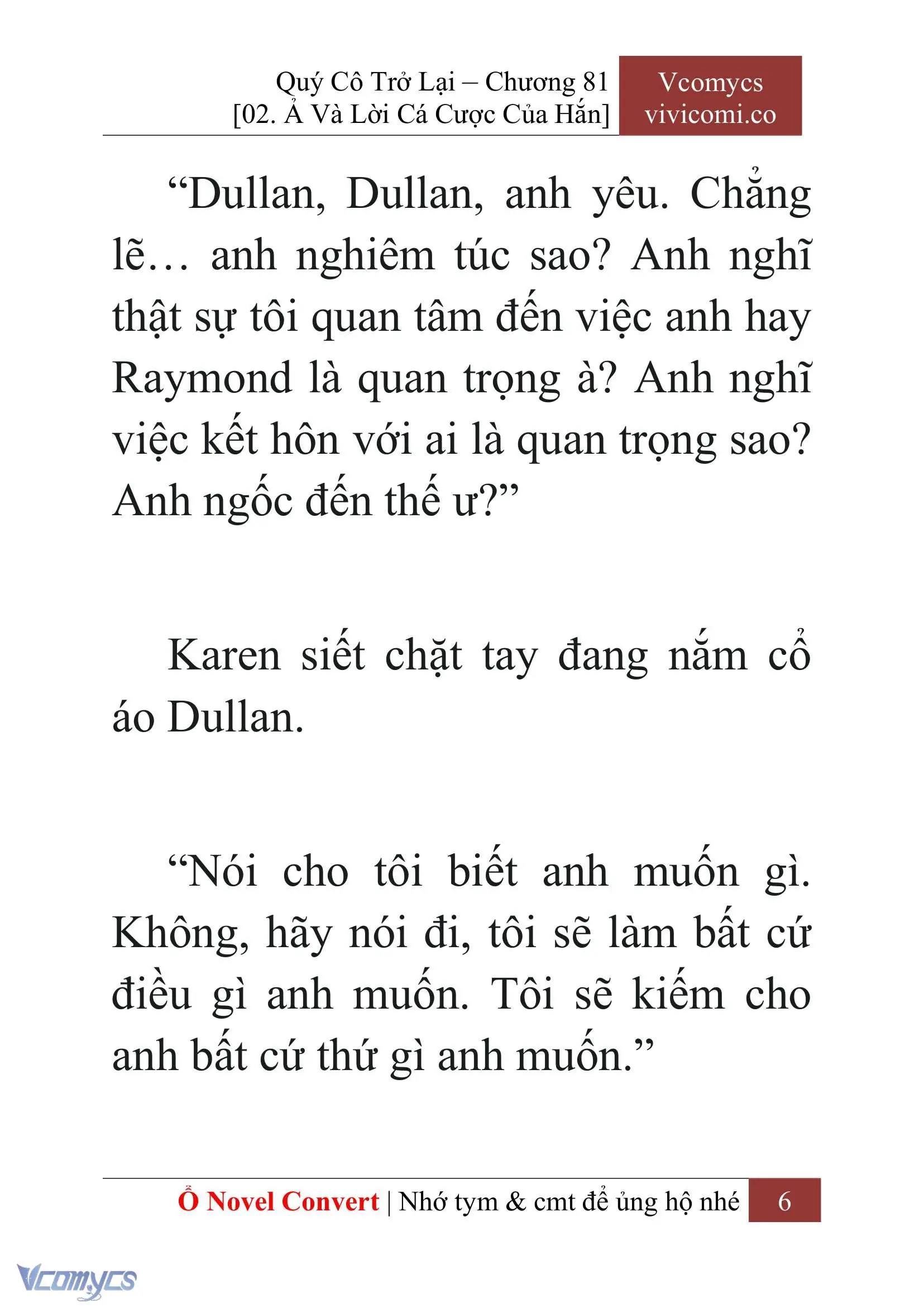 [Novel] Quý Cô Trở Lại Chapter 81 - Trang 9