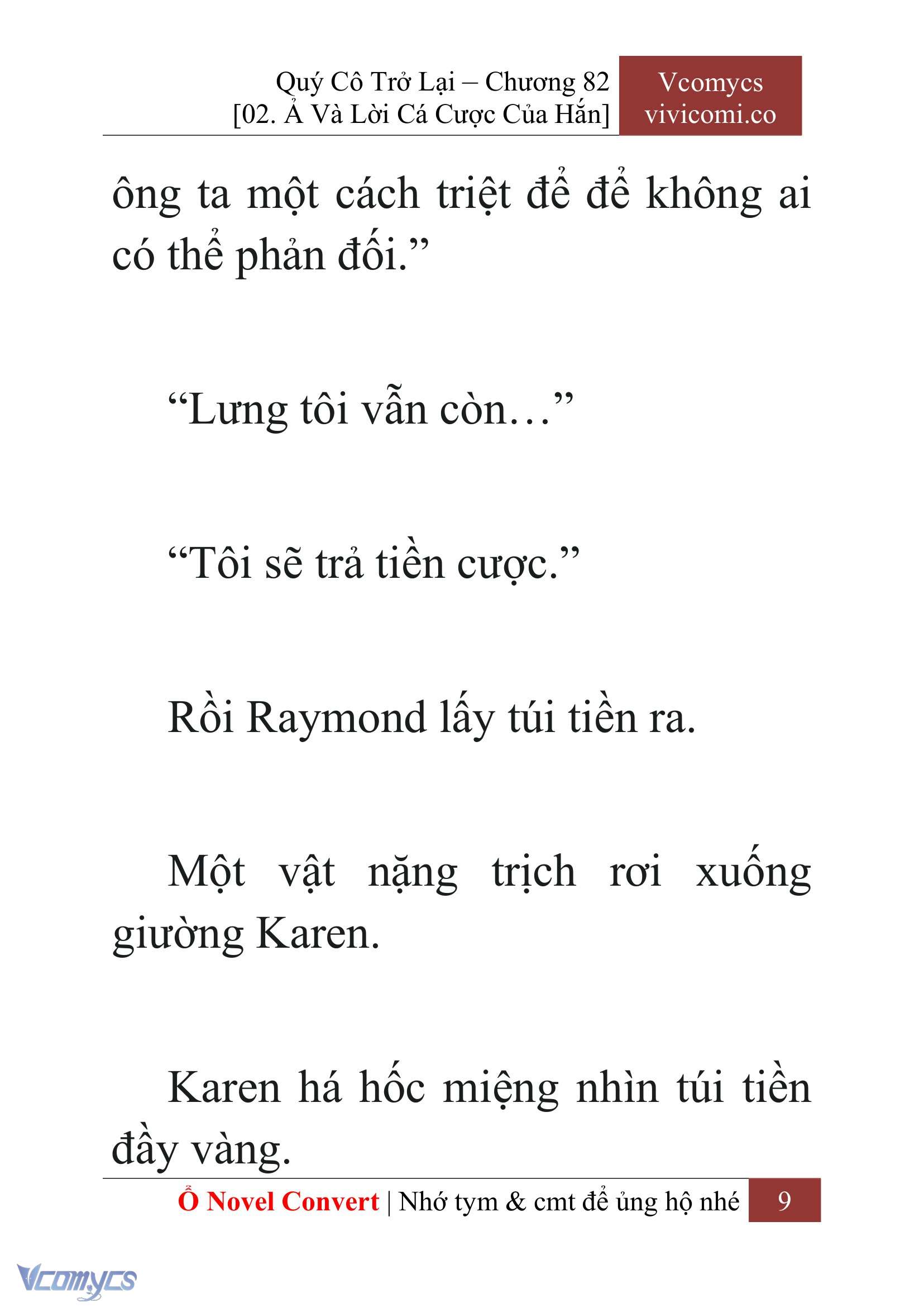 [Novel] Quý Cô Trở Lại Chapter 82 - Trang 12