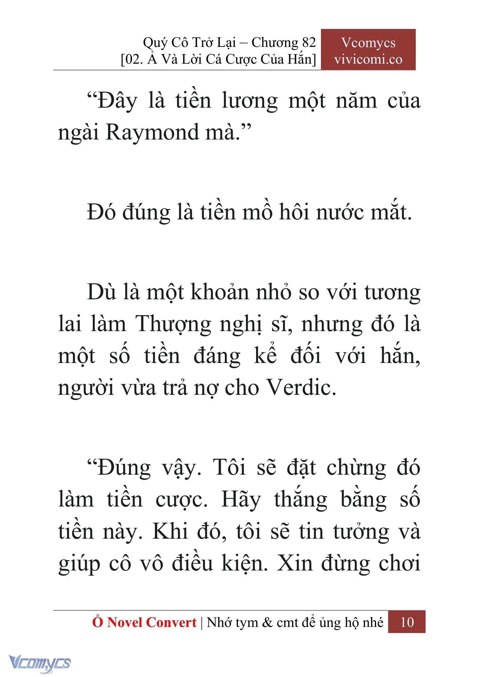 [Novel] Quý Cô Trở Lại Chapter 82 - Trang 13