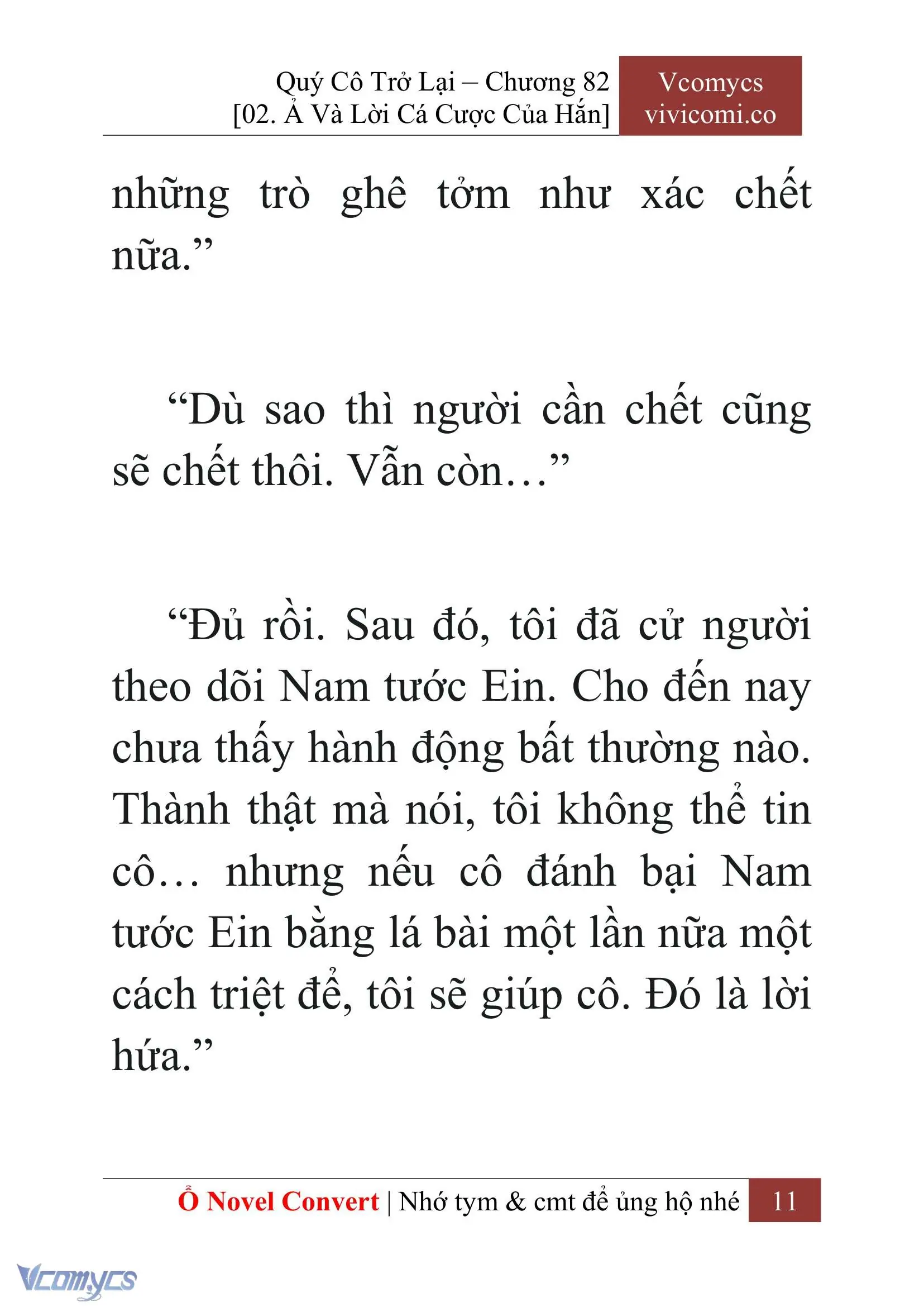 [Novel] Quý Cô Trở Lại Chapter 82 - Trang 14