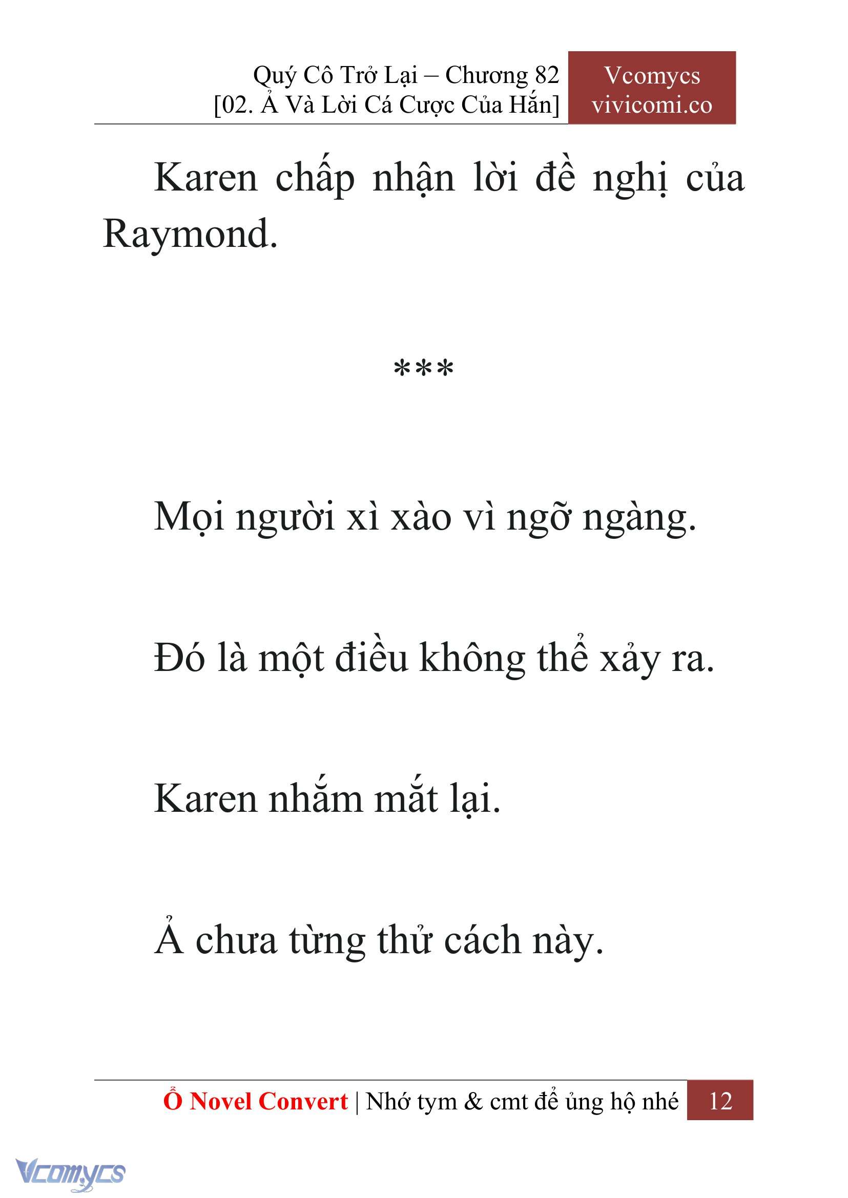[Novel] Quý Cô Trở Lại Chapter 82 - Trang 15