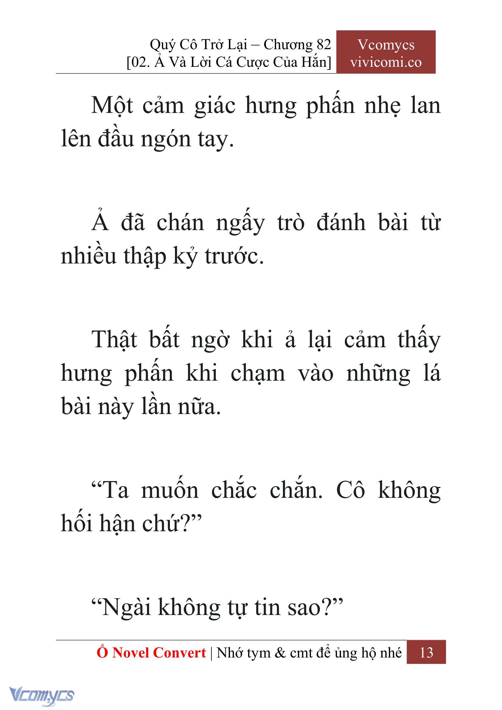 [Novel] Quý Cô Trở Lại Chapter 82 - Trang 16